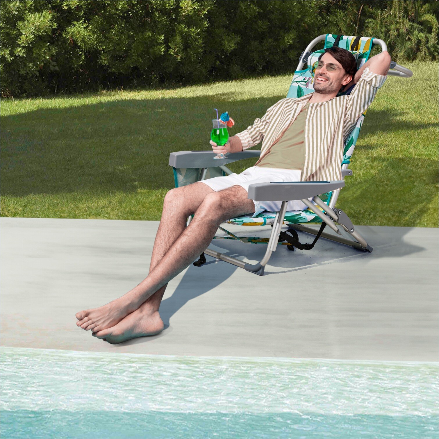 FlowLuxe 2AEZIP0U9U7F Beach-Camping-Chairs - View #3