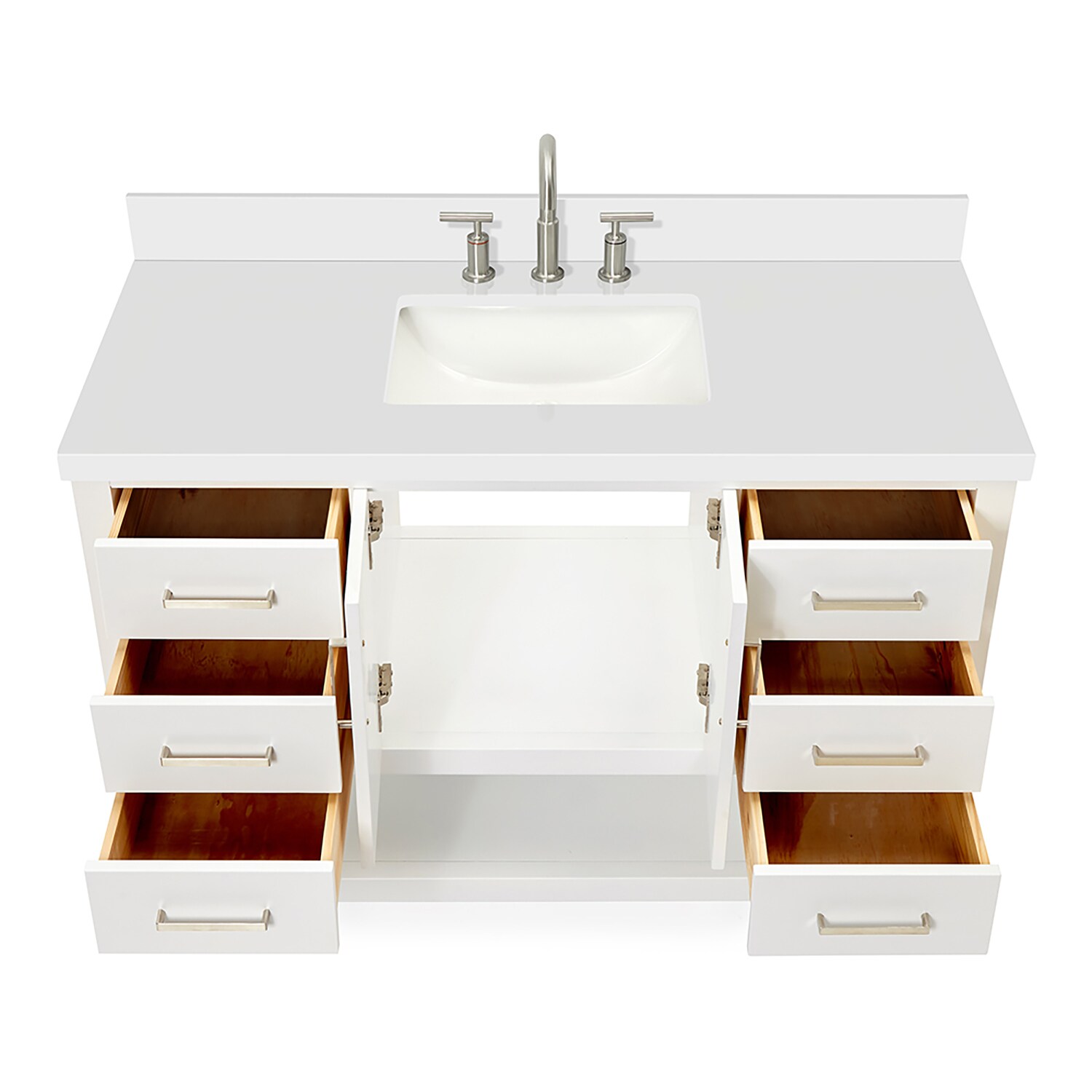 ARIEL S049SWQRVOWHT Bath-Vanity-Combo - View #6