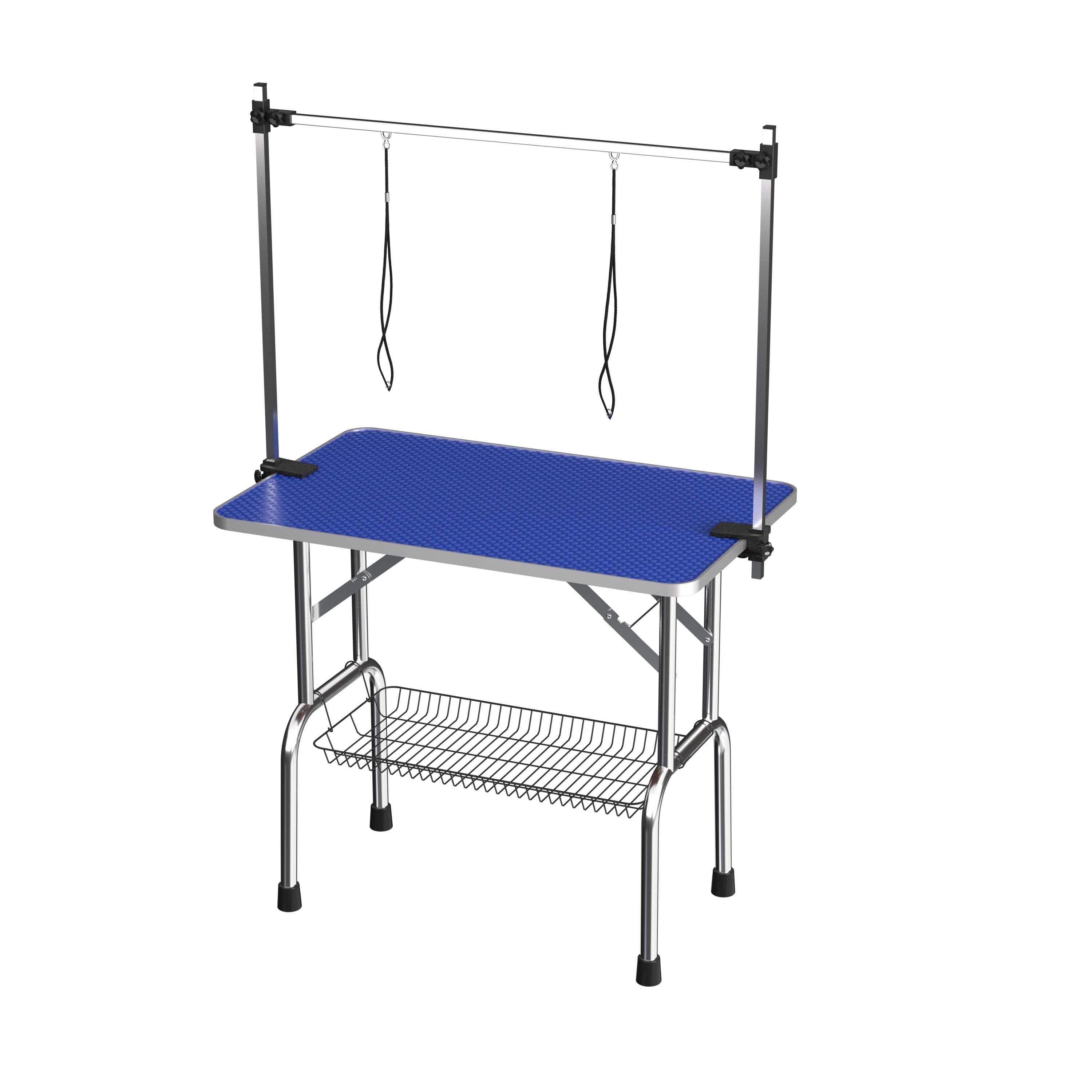Siavonce XHE4FUU Large Grooming Table for Pet Dog and Cat Dog/Cat Grooming table ( Blue )