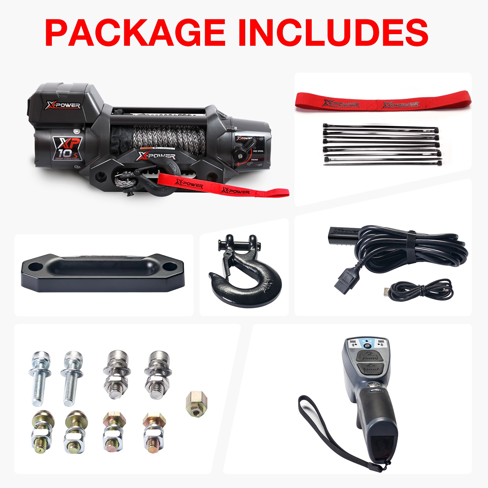 X-POWER 10802008 Winches-Accessories - View #2