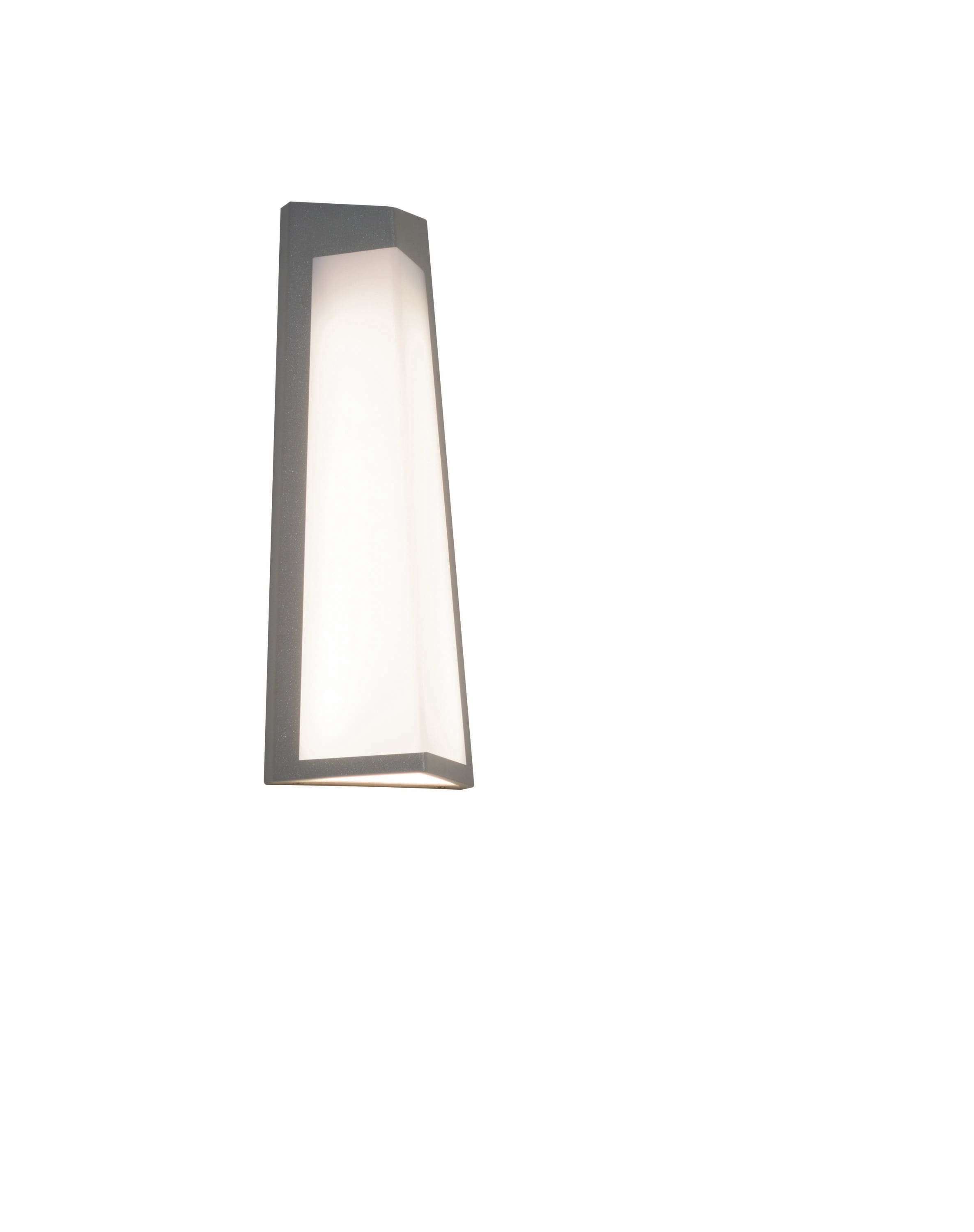 Pasadena Matte White Triangular LED Sconce with Adjustable Color Temperature