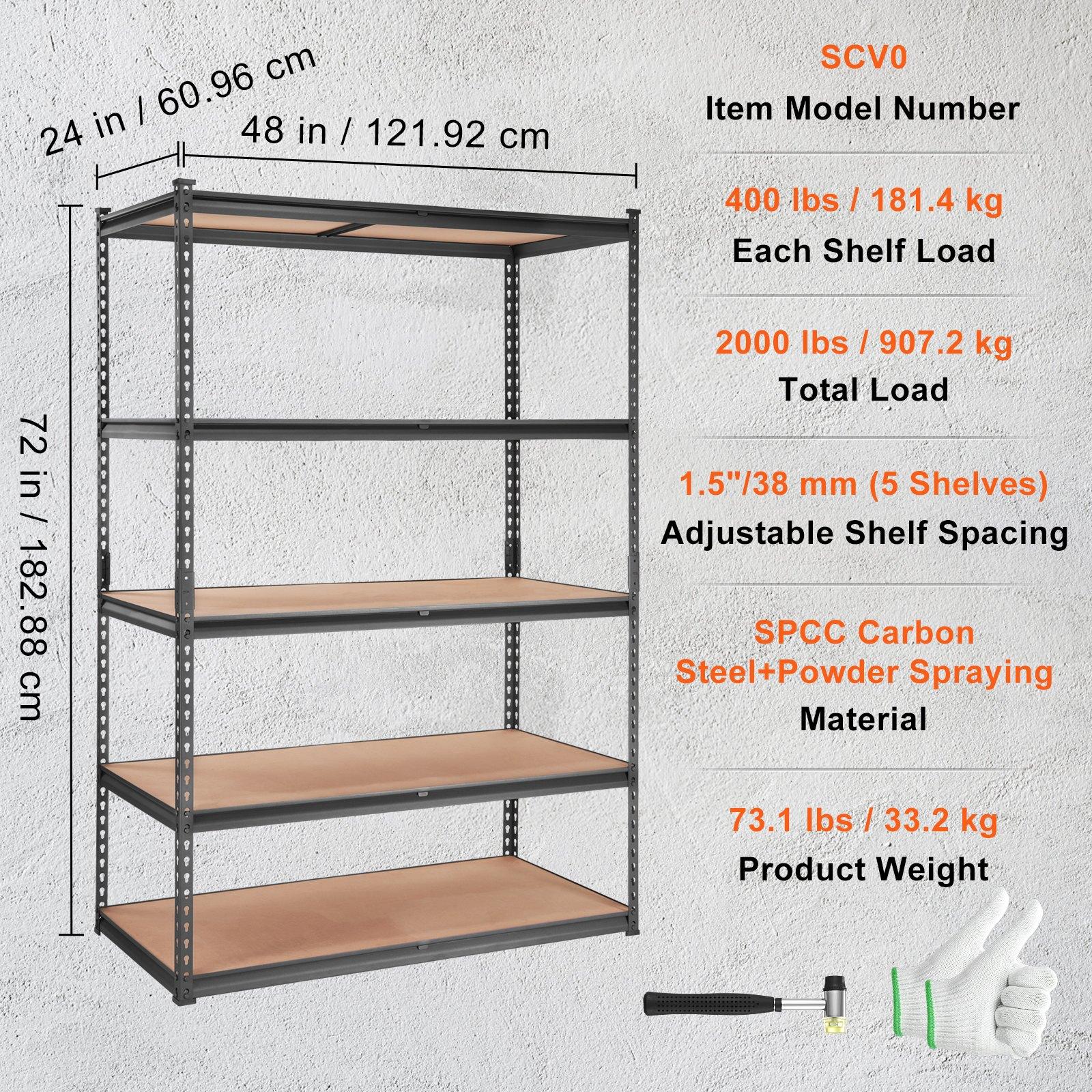Bayfeve BF-371501-MP Free-Standing-Shelving - View #3