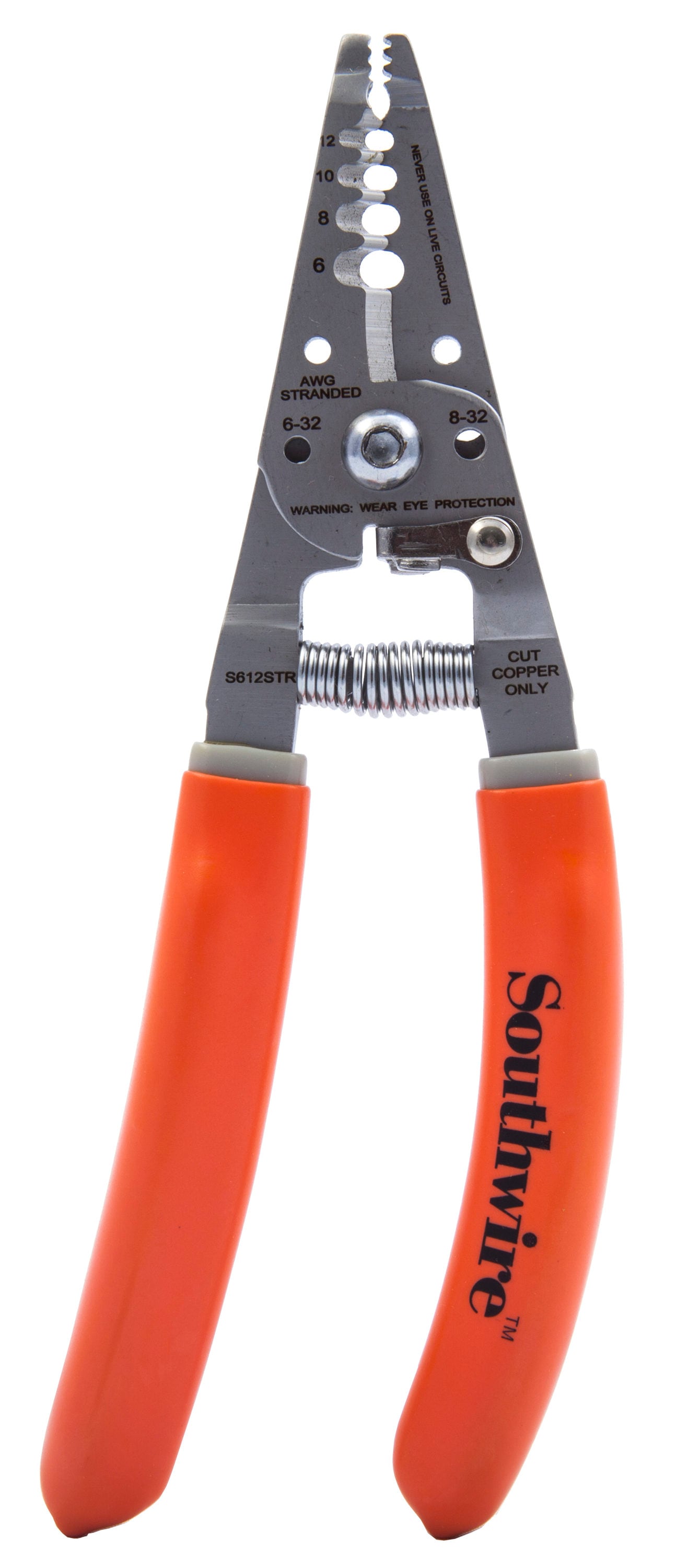 Southwire 4-12 AWG Wire Strippers, 4-10 Awg Solid, 16-26 Awg Stranded in  the Wire Strippers, Crimpers & Cutters department at