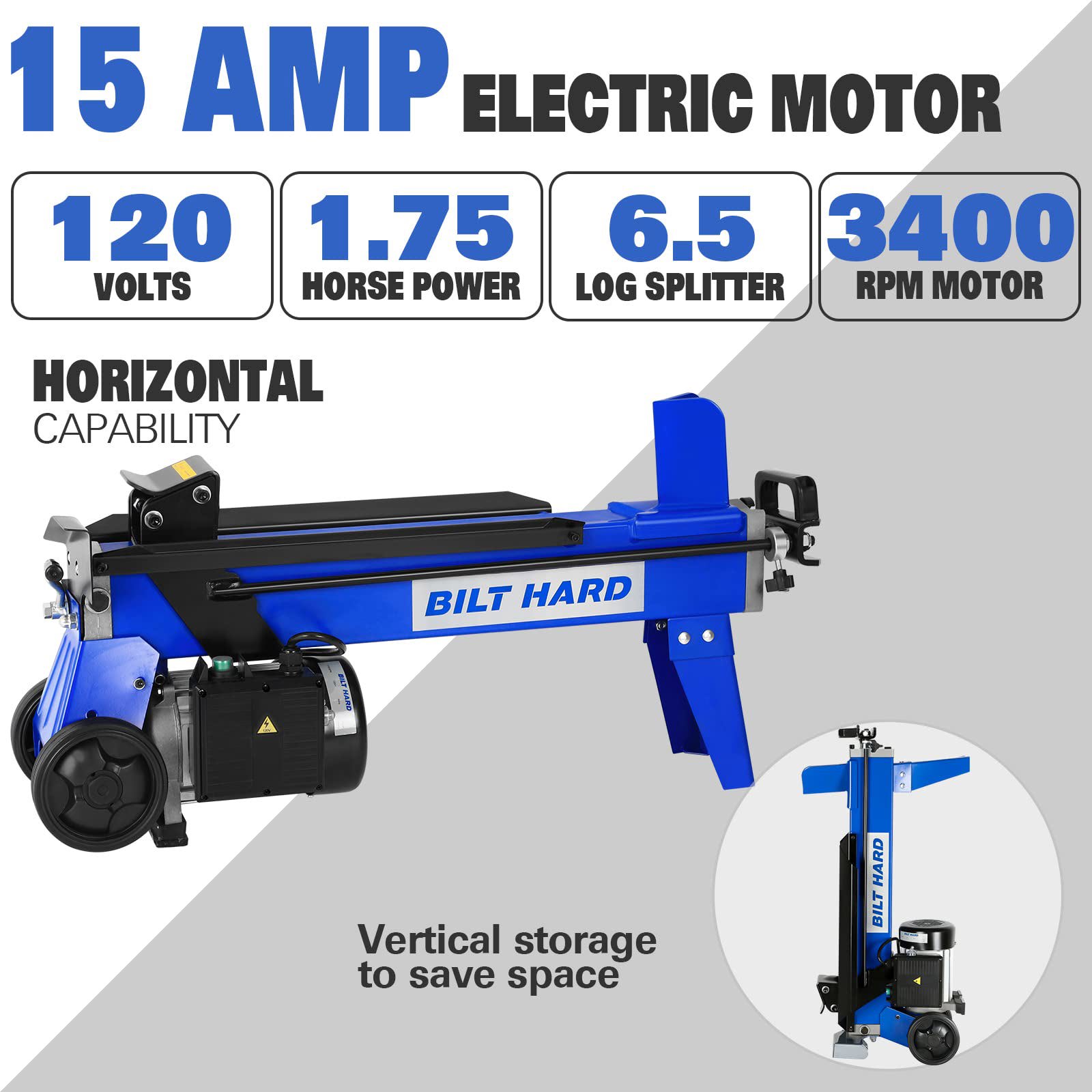 BILT HARD TLA-0102 Electric-Log-Splitters - View #2