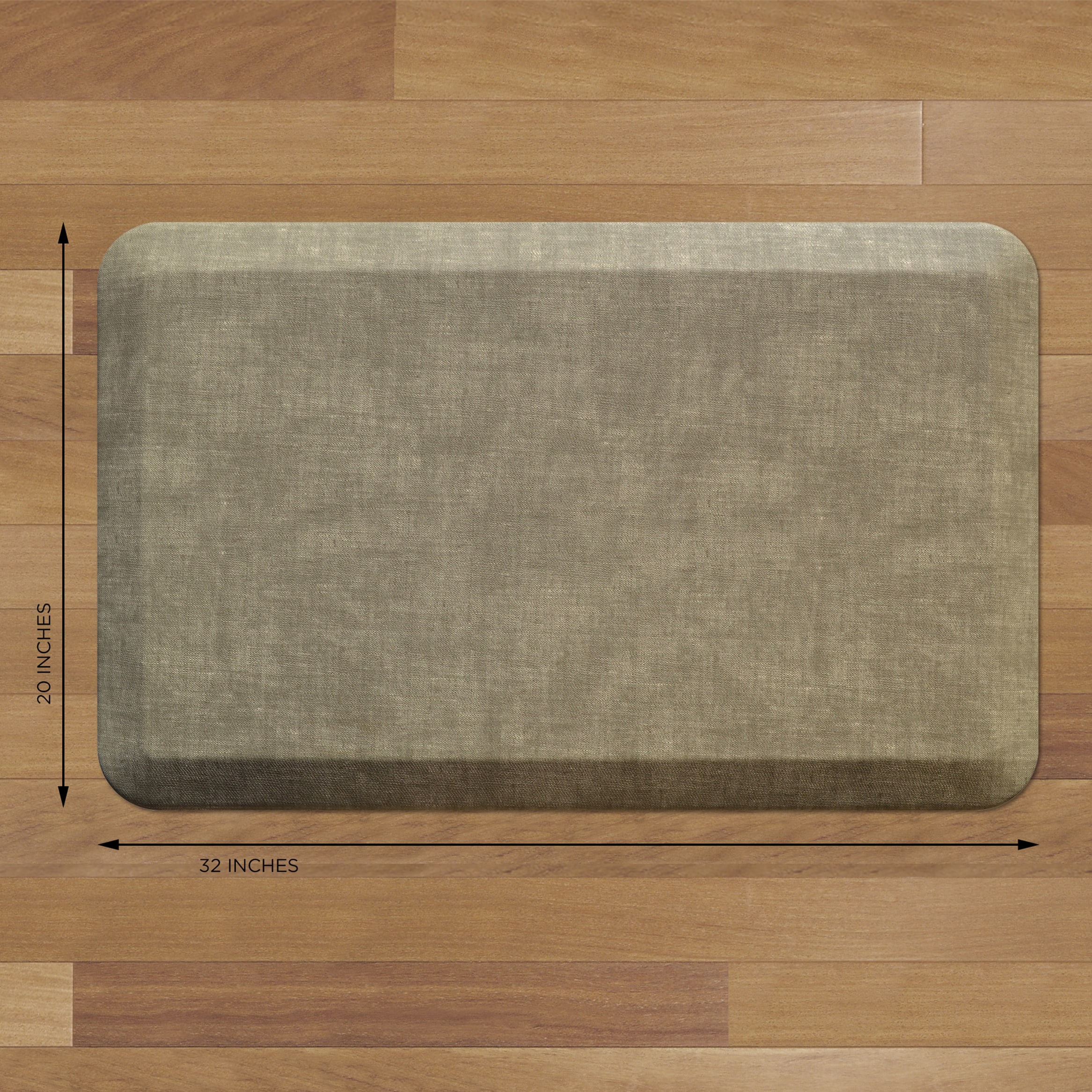 GelPro NewLife Designer Comfort Grasscloth Anti Fatigue Floor Mat