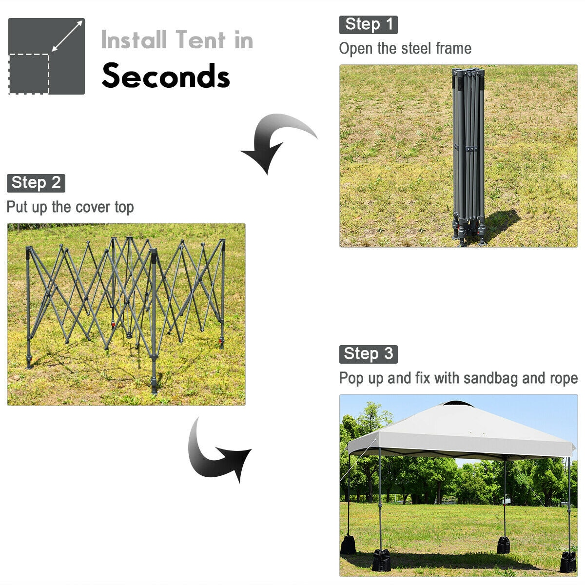 Forclover HYFE-70298WH Canopies-Sl - View #7