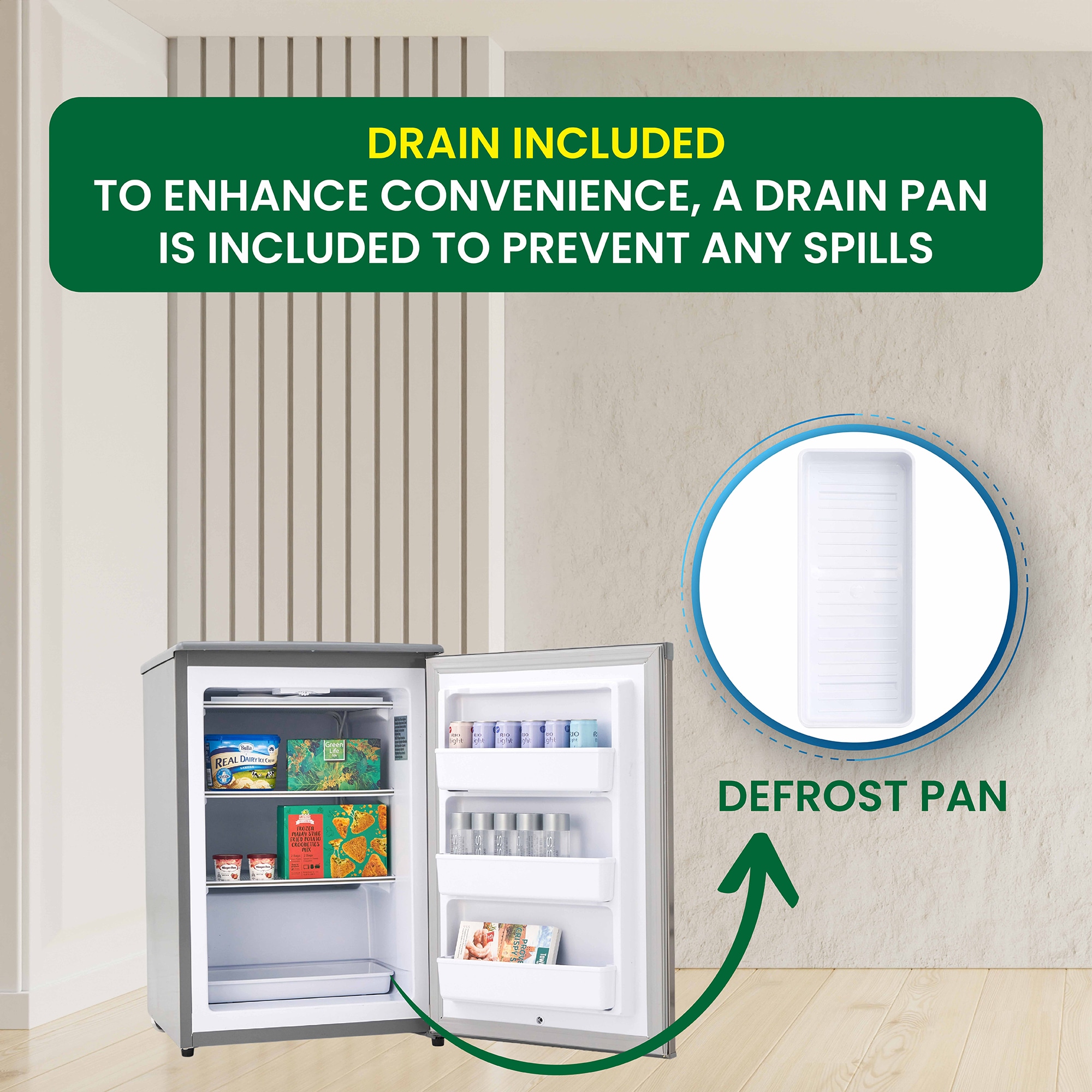Mini Freezer or Fridge Leak Pan