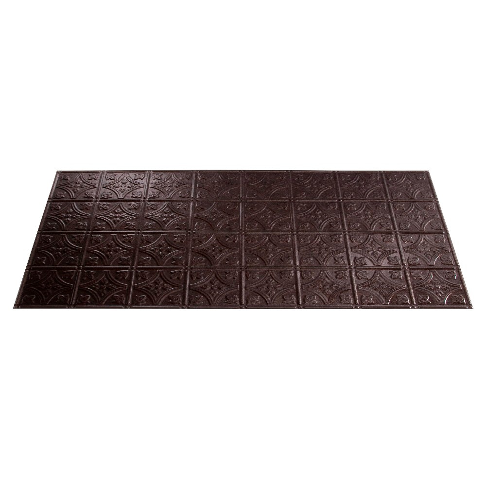 Smoked Pewter 2ft x 4ft Decorative Vinyl Ceiling Panels (5 Pack)