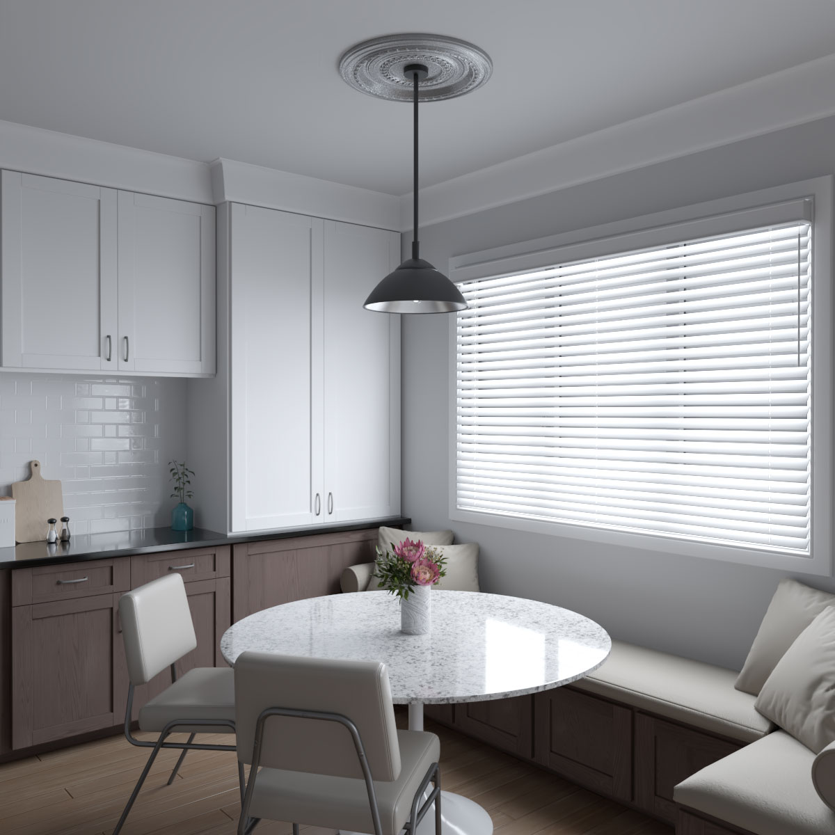 Ekena Millwork CMP22COASV Ceiling-Medallions - View #6