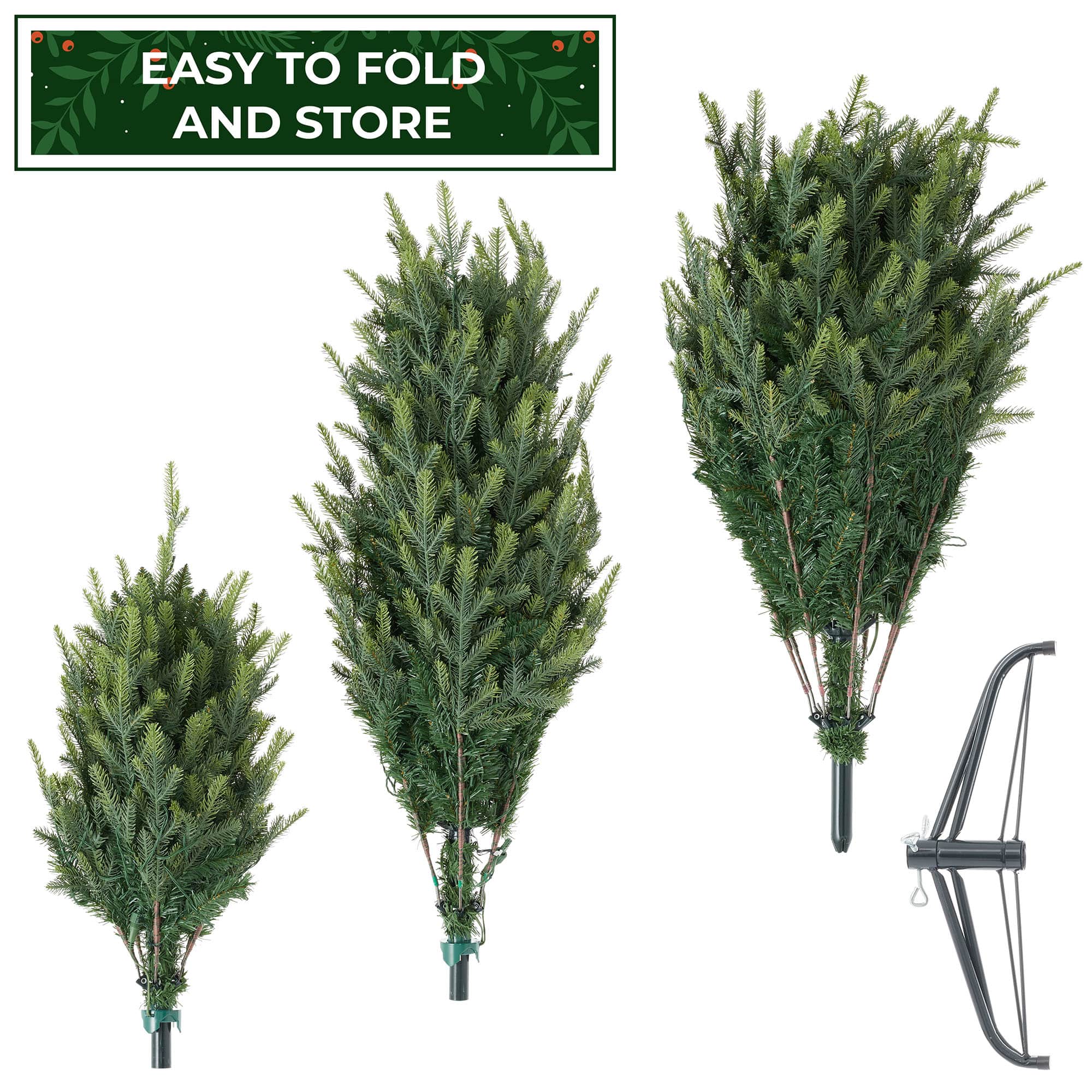 Casafield SZN-TR-247HL Artificial-Christmas-Trees - View #6