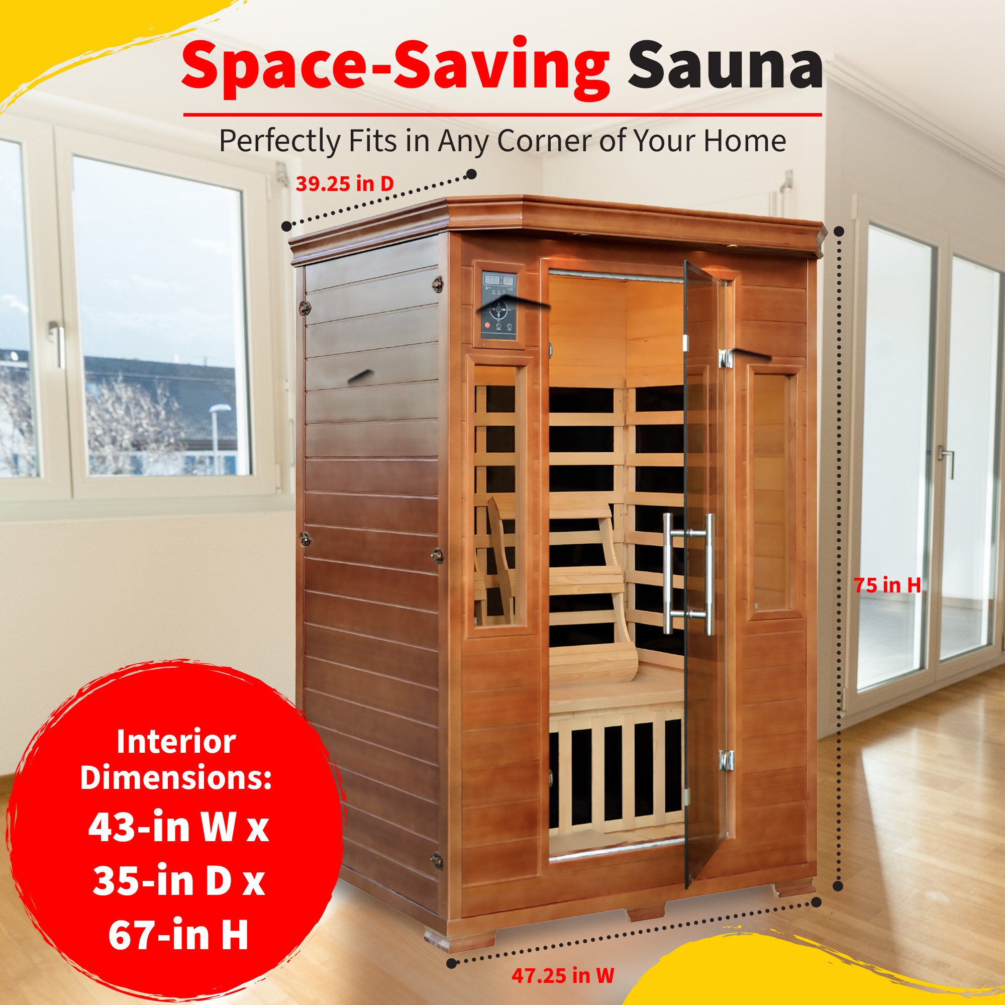 HEAT WAVE SA3209 Indoor-Saunas - View #5