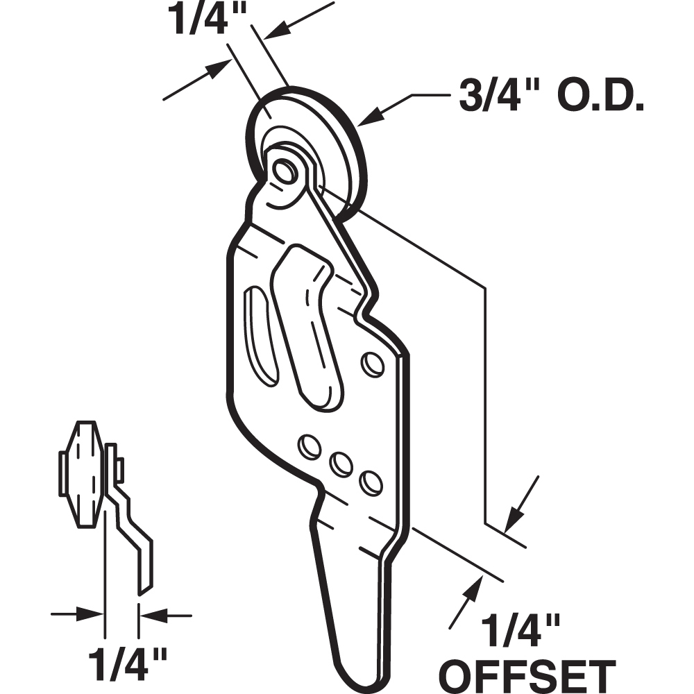 Prime-Line MP6524 Sliding-Closet-Door-Rollers - View #2