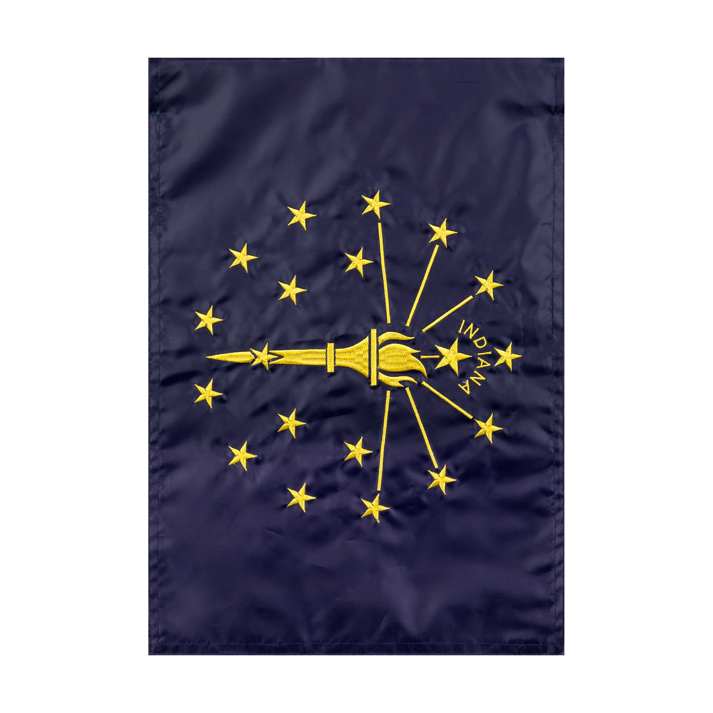 Style Selections ZLW1610413 1 W x 1.5 H State Indiana State Garden flag