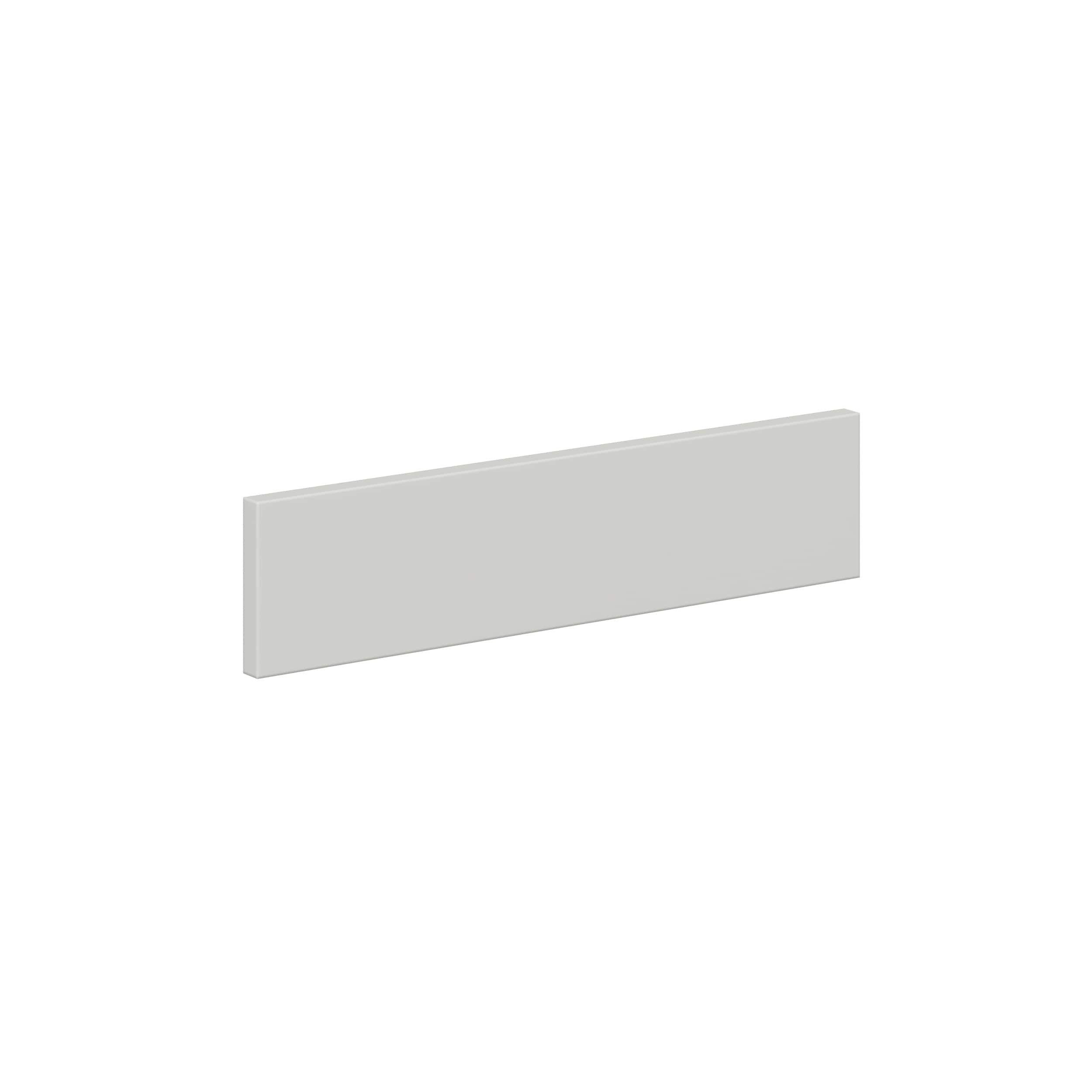 Hugo&Borg - Charlesberg 21-in W x 5-in H Light Gray Laminate Shaker Base cabinet drawer fronts (F...