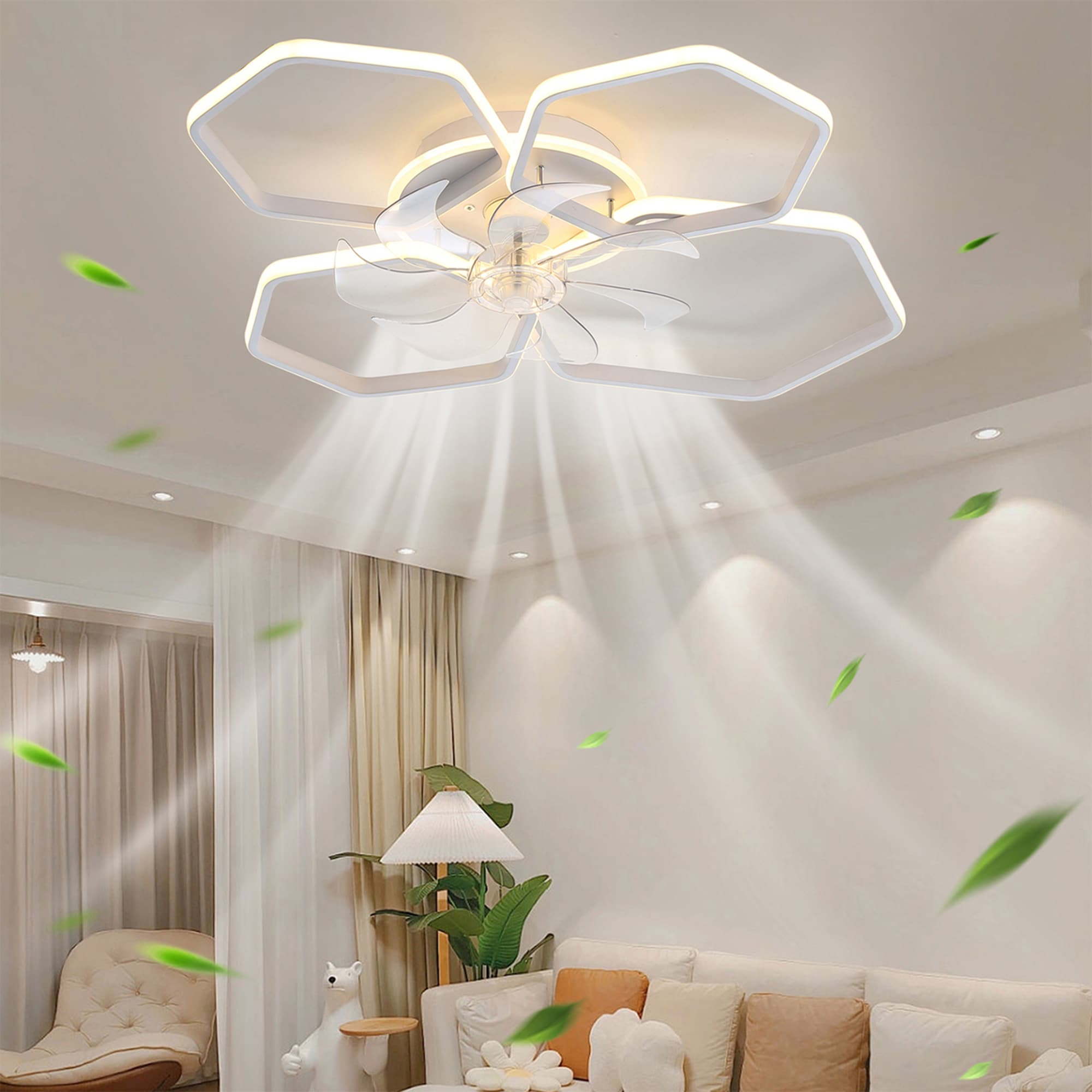 SINOFURN SYD120022WT Ceiling-Fans - View #4