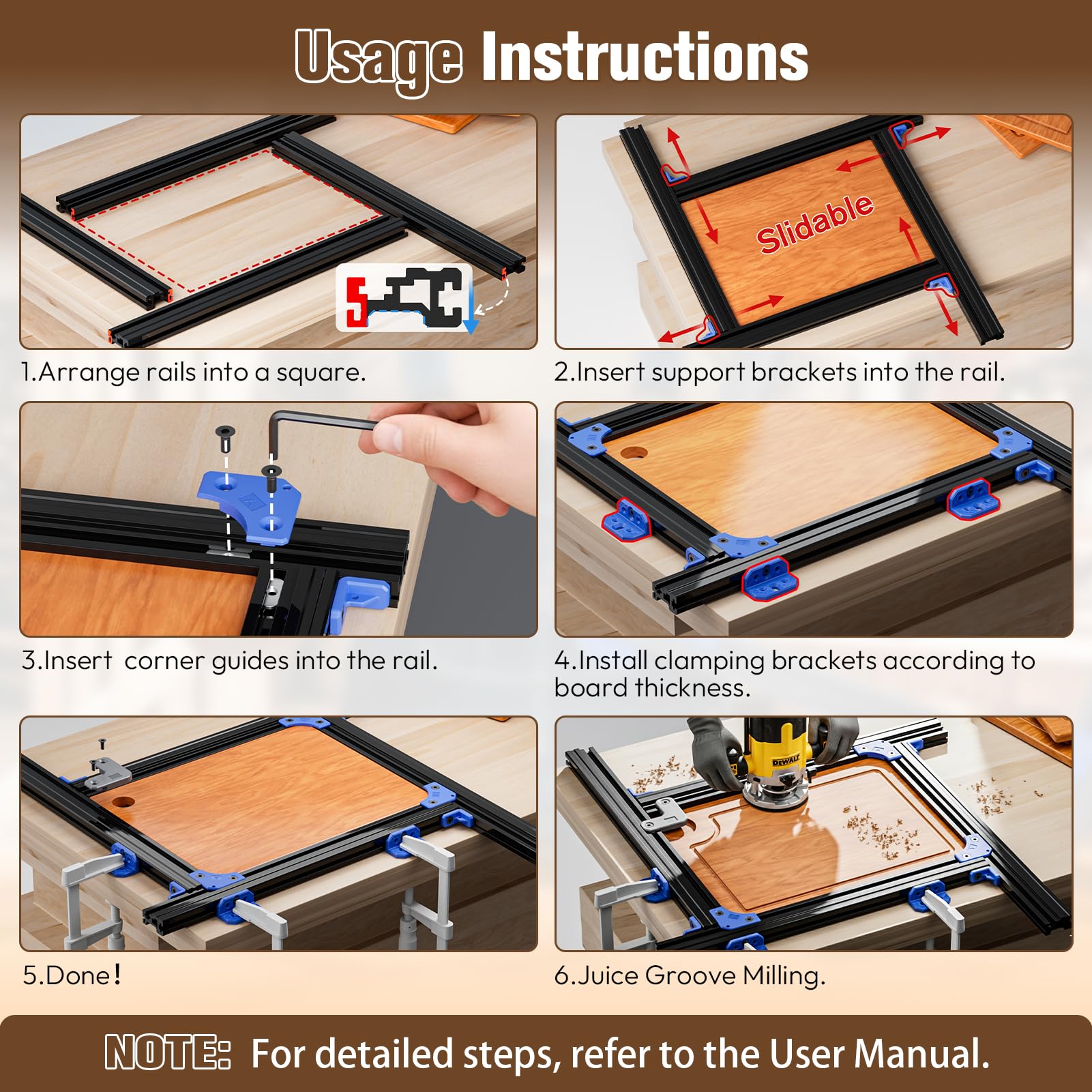 Aoibox LAB5P3HX Dovetail-Jigs - View #7