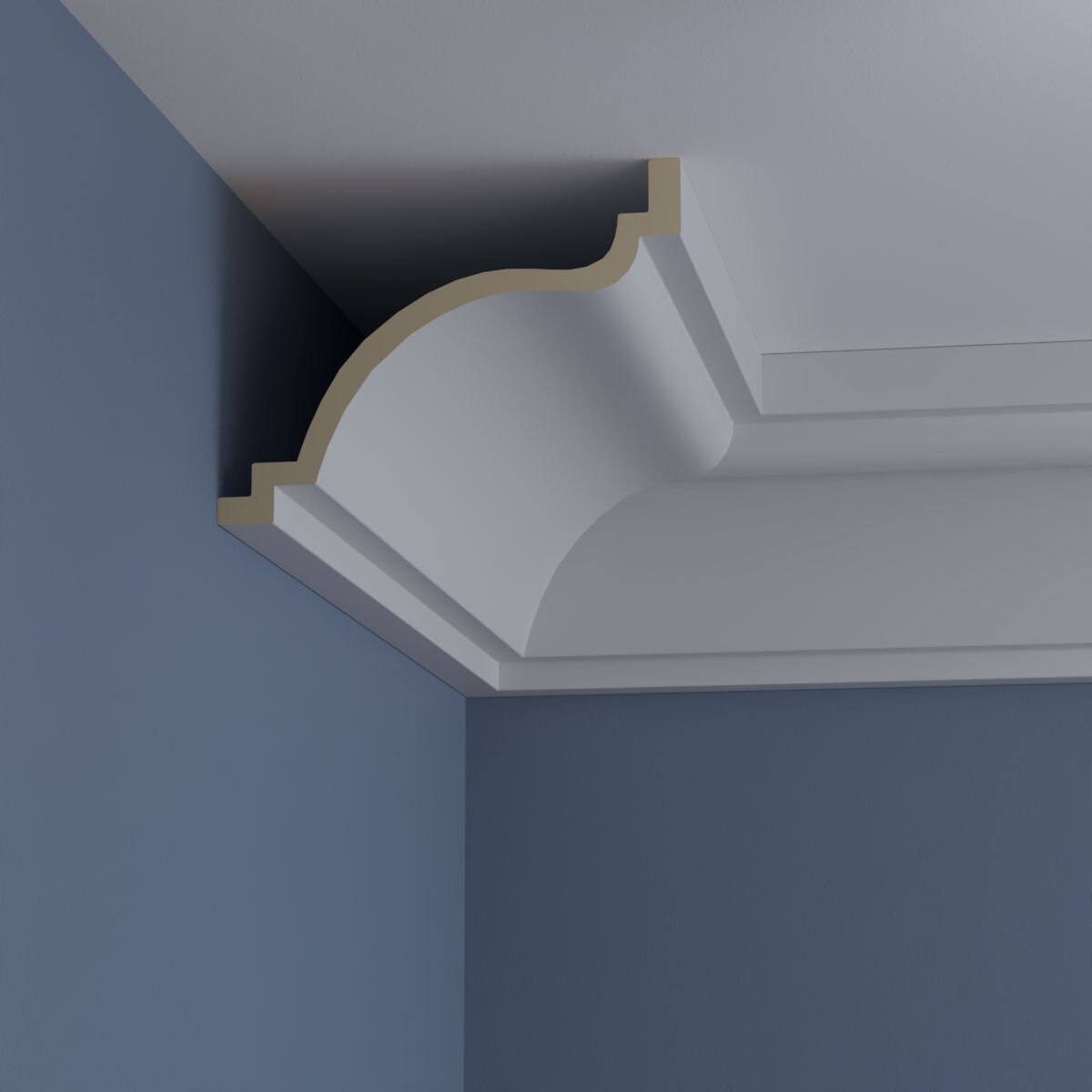 Ekena Millwork MLD09X12X14CL Crown-Moulding - View #9