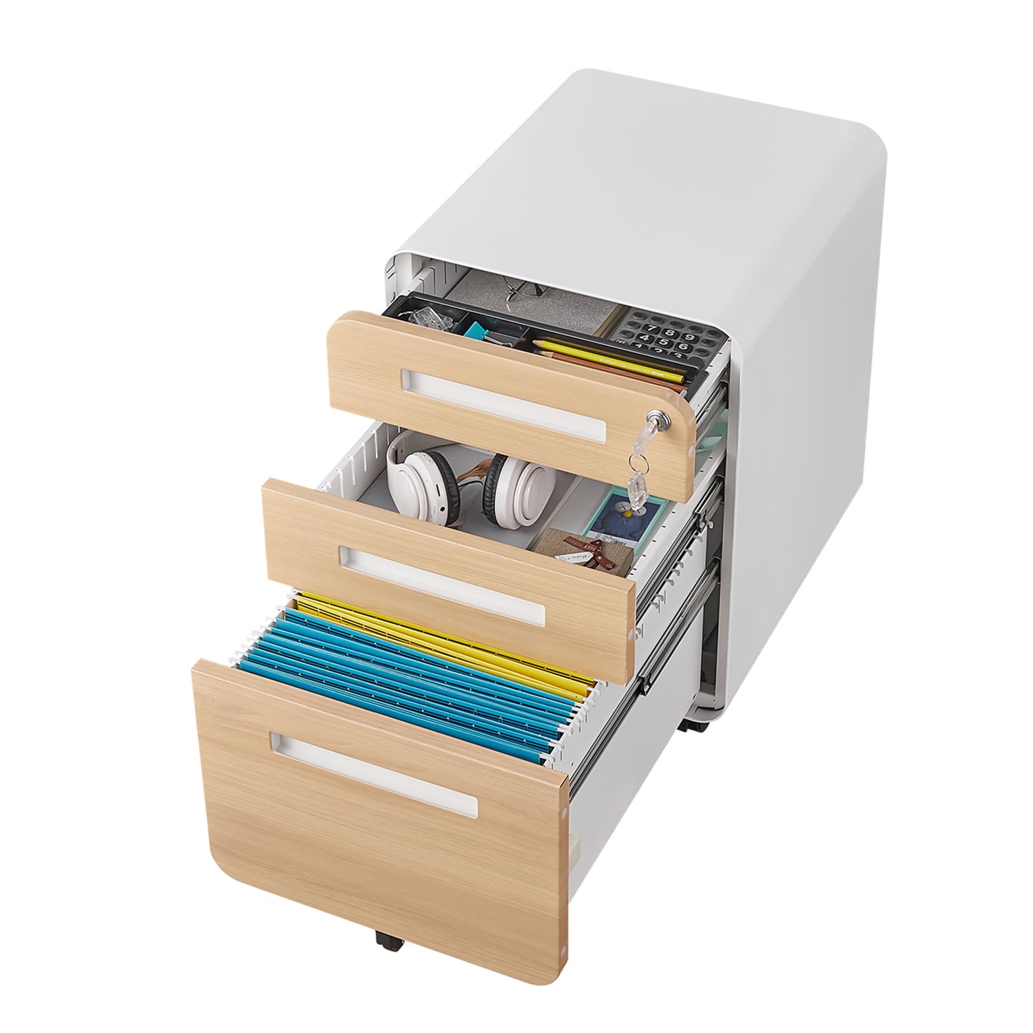 SINOFURN SYC030001BK Filing-Cabinets - View #9