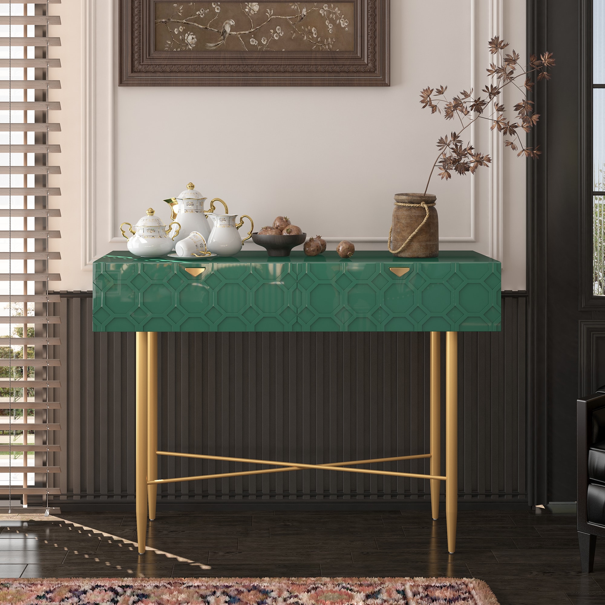 Clihome CL-CSF1-GR Console-Sofa-Tables - View #6