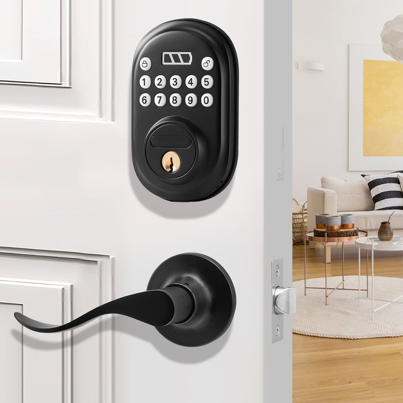 GIVIMO LW108GIVSS2561 Electronic-Door-Locks - View #2