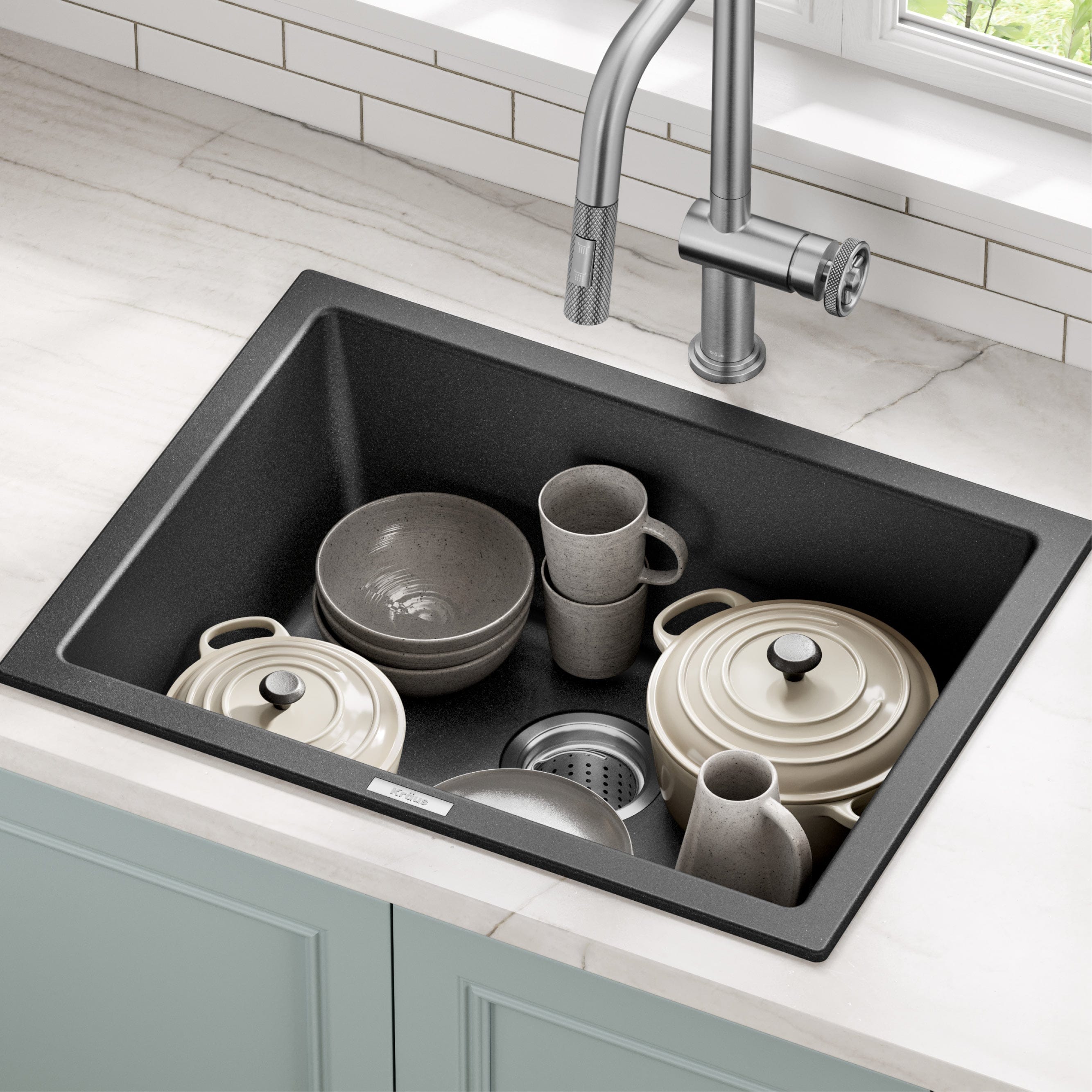 Kraus KGD-410B Kitchen-Sinks - View #13