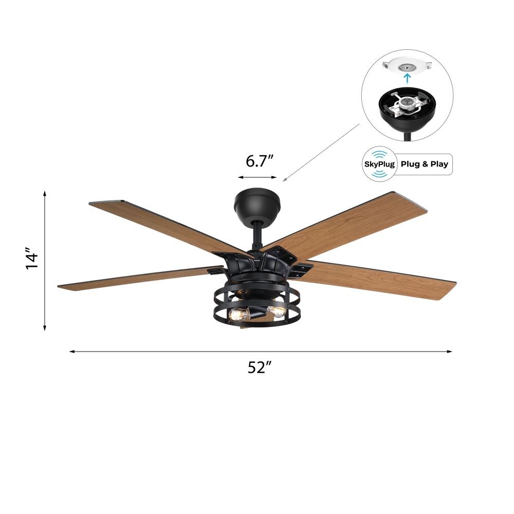 SKYX 2157-MB Ceiling-Fans - View #2