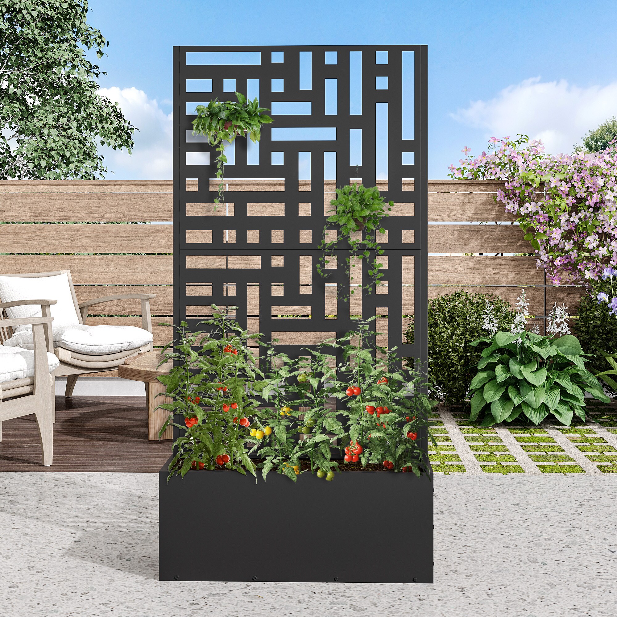 Wooakway LS0605-601C108 Raised-Planter-Boxes - View #3