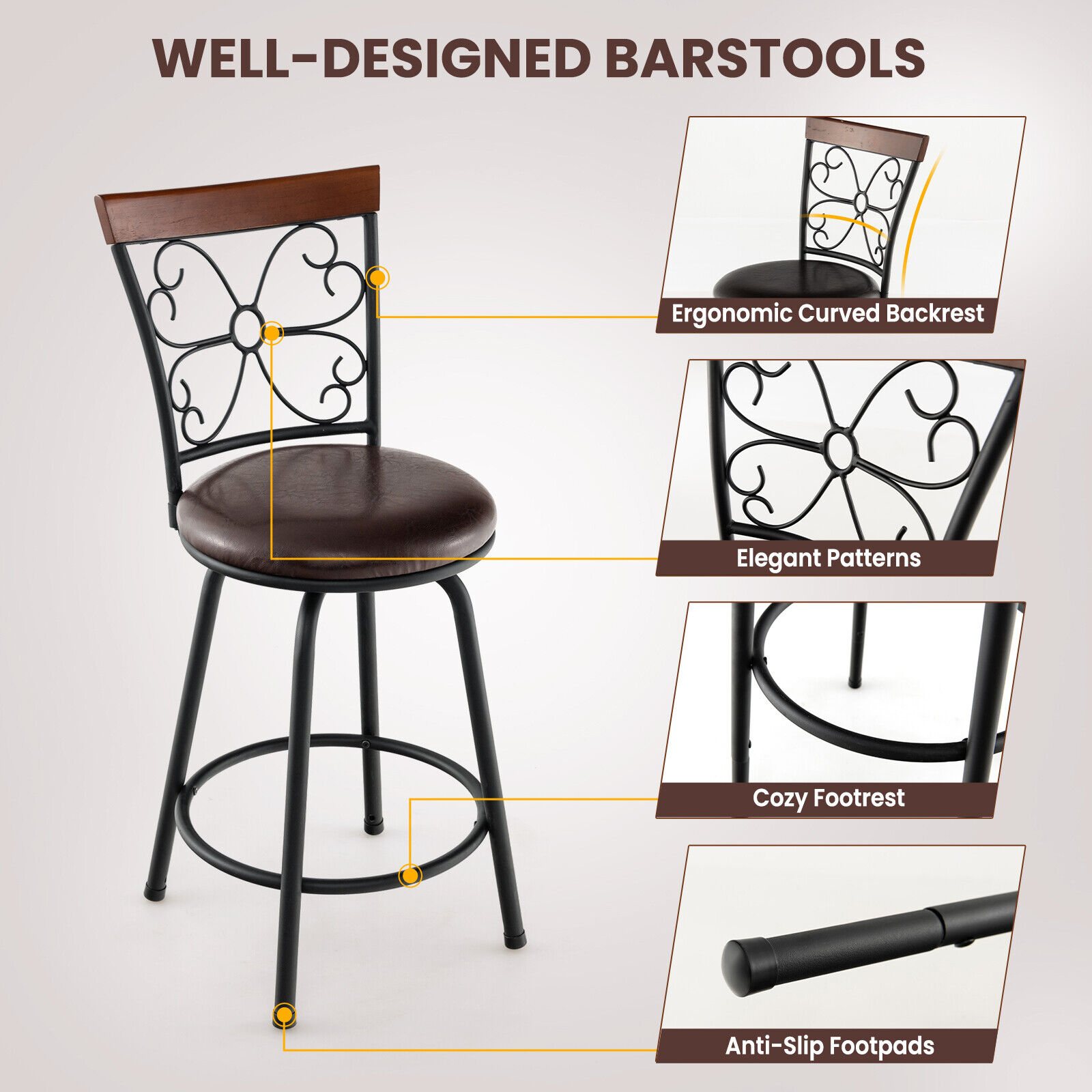 Slickblue D-CO-2-KD46801VJ stools - View #4