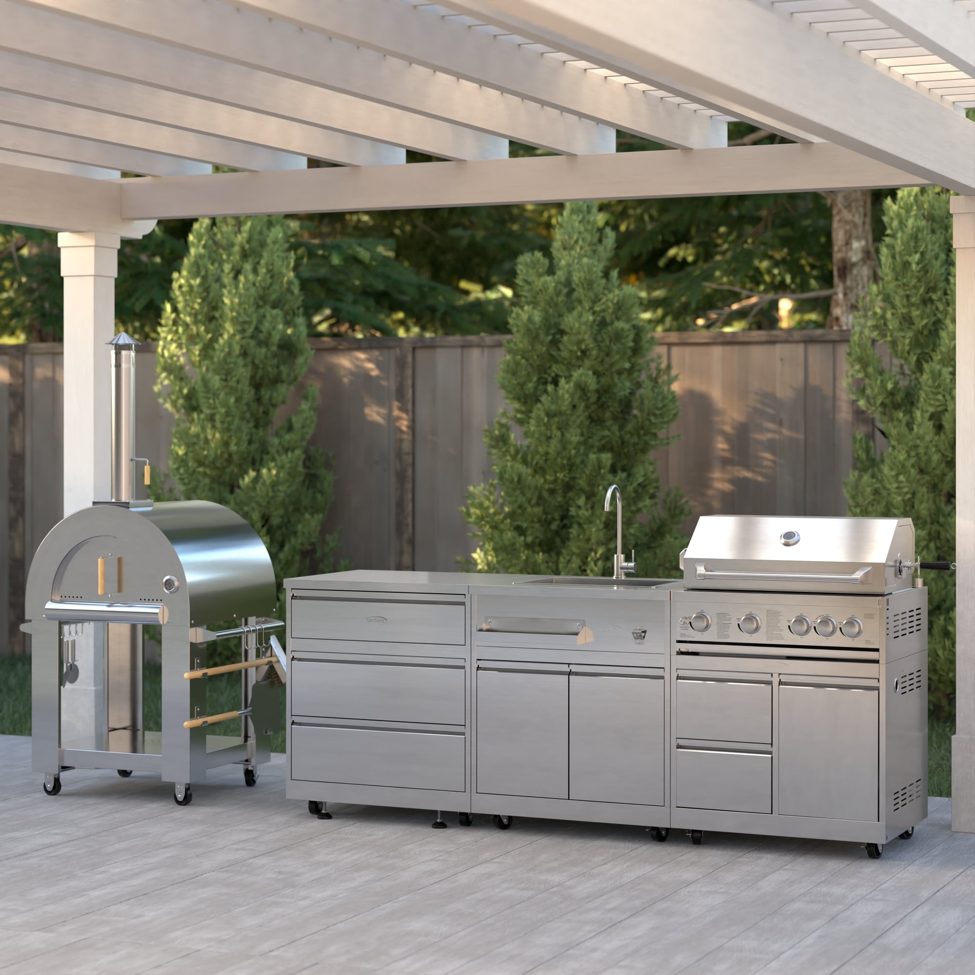 KoolMore LOW-KM-OK102 Modular-Outdoor-Kitchens - View #3
