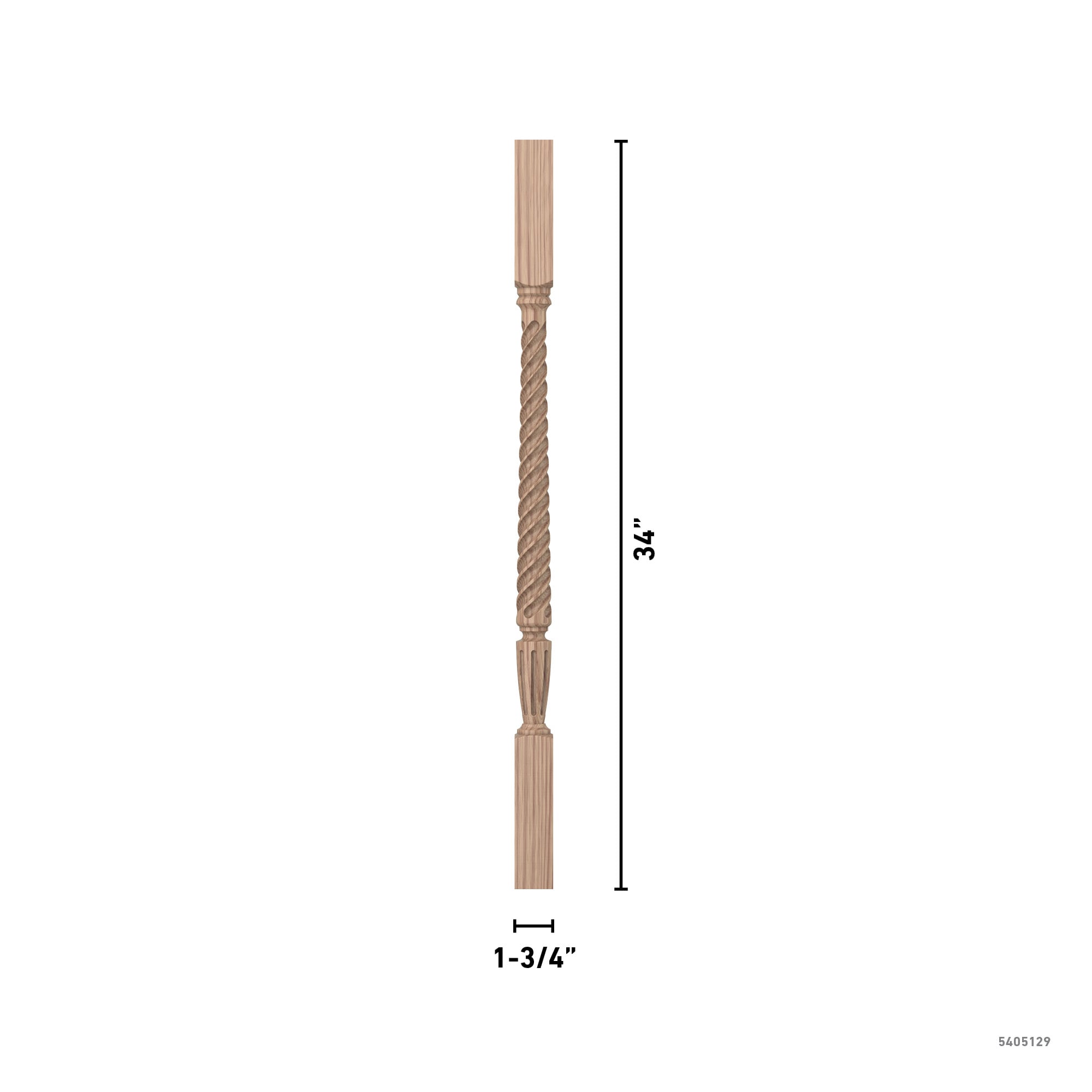 L.J. Smith Stair Systems LJT-2005-HK 34 Interior-Stairpart-Balusters - View #4