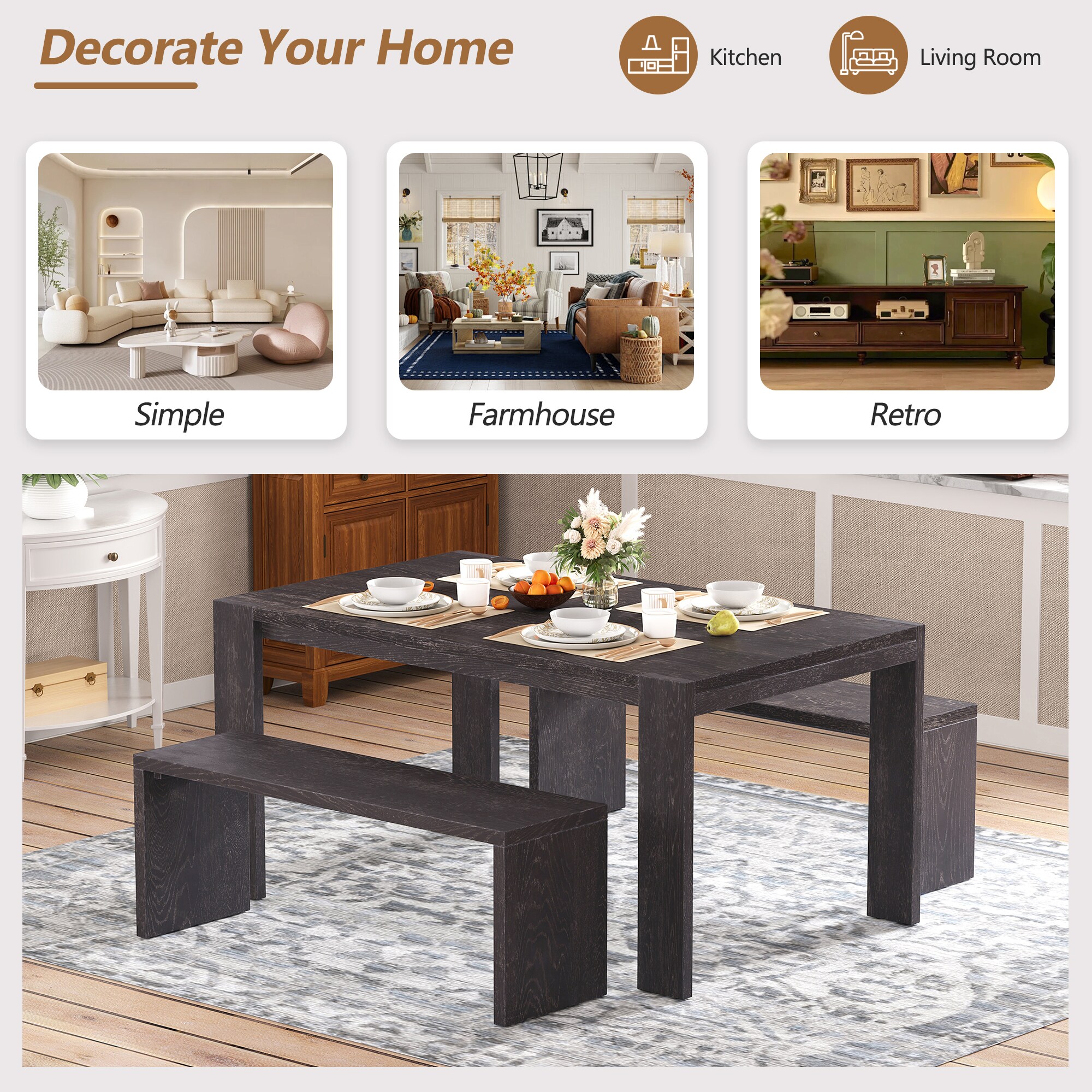 ModernLuxe ST000134AAP bench - View #7