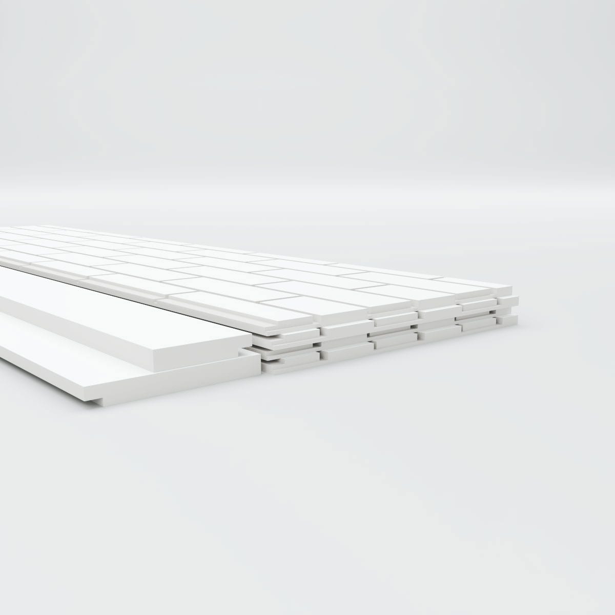 Ekena Millwork WPK32X94SBK Wall-Panels - View #3