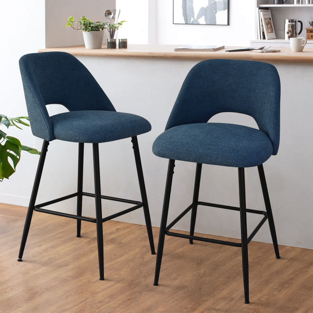 Maison Boucle EDWIN-MIDBAR-BE stools - View #2