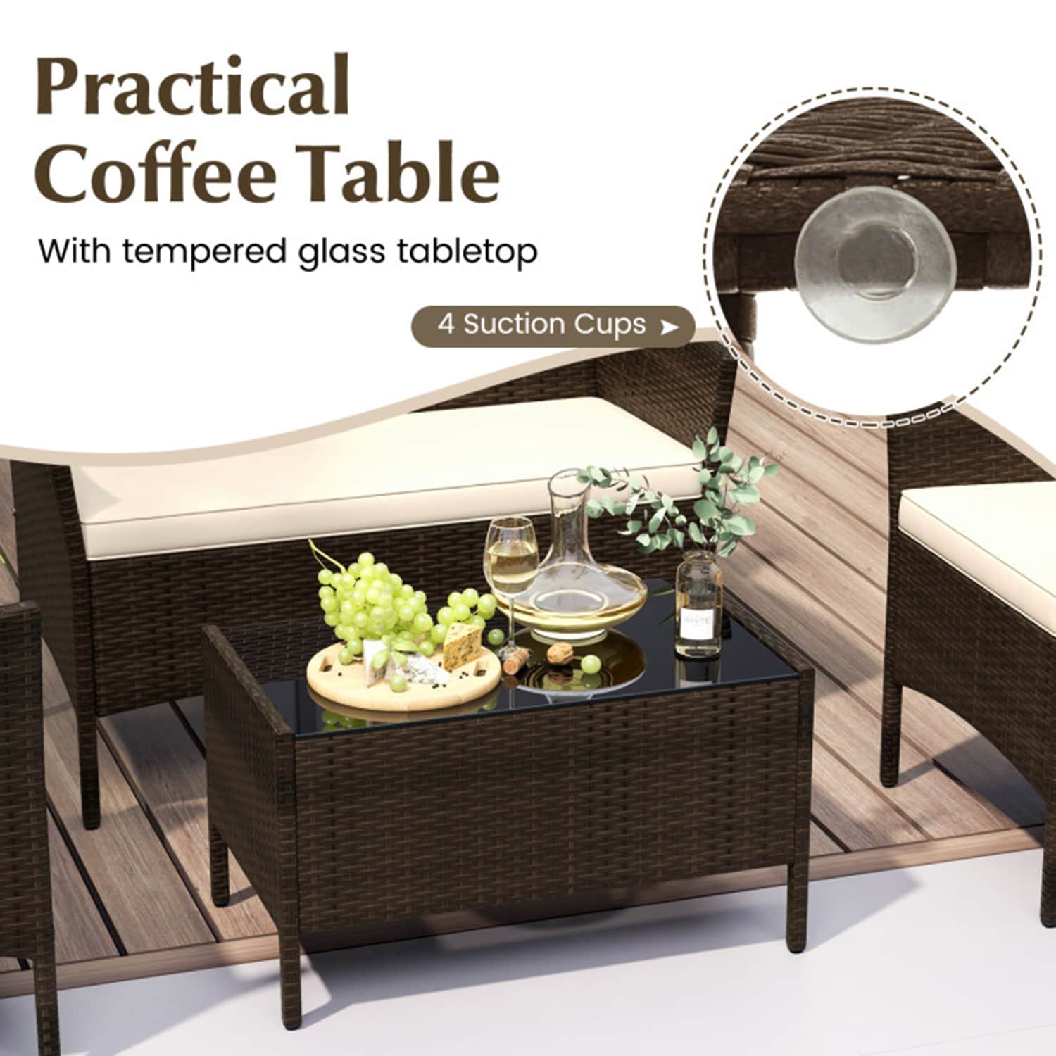 Mondawe 214-HY Patio-Conversation-Sets - View #5