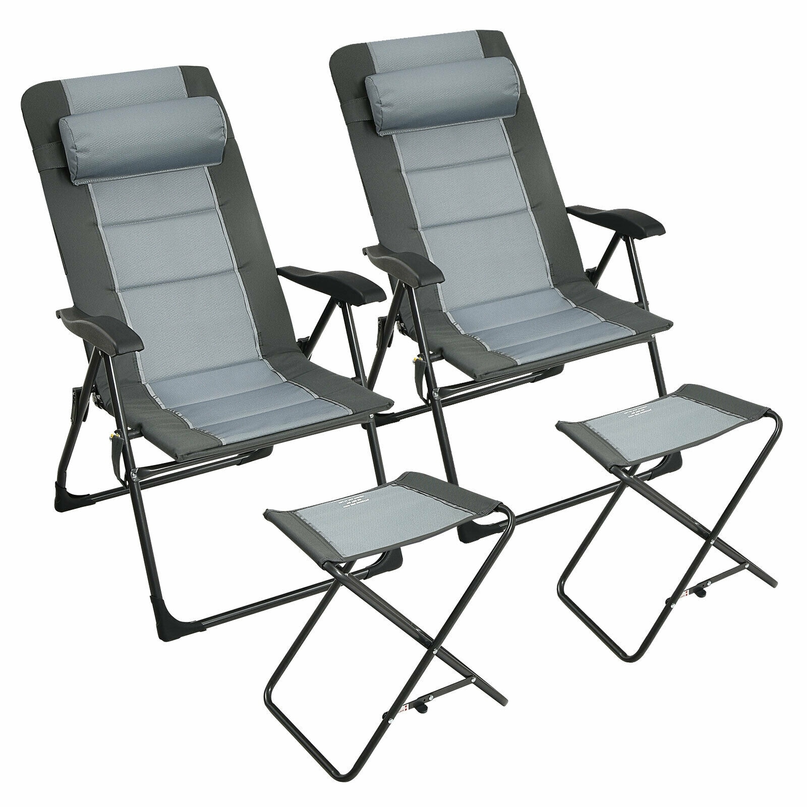 LIVIZA TDJ10018GR-2 Beach-Camping-Chairs - View #2