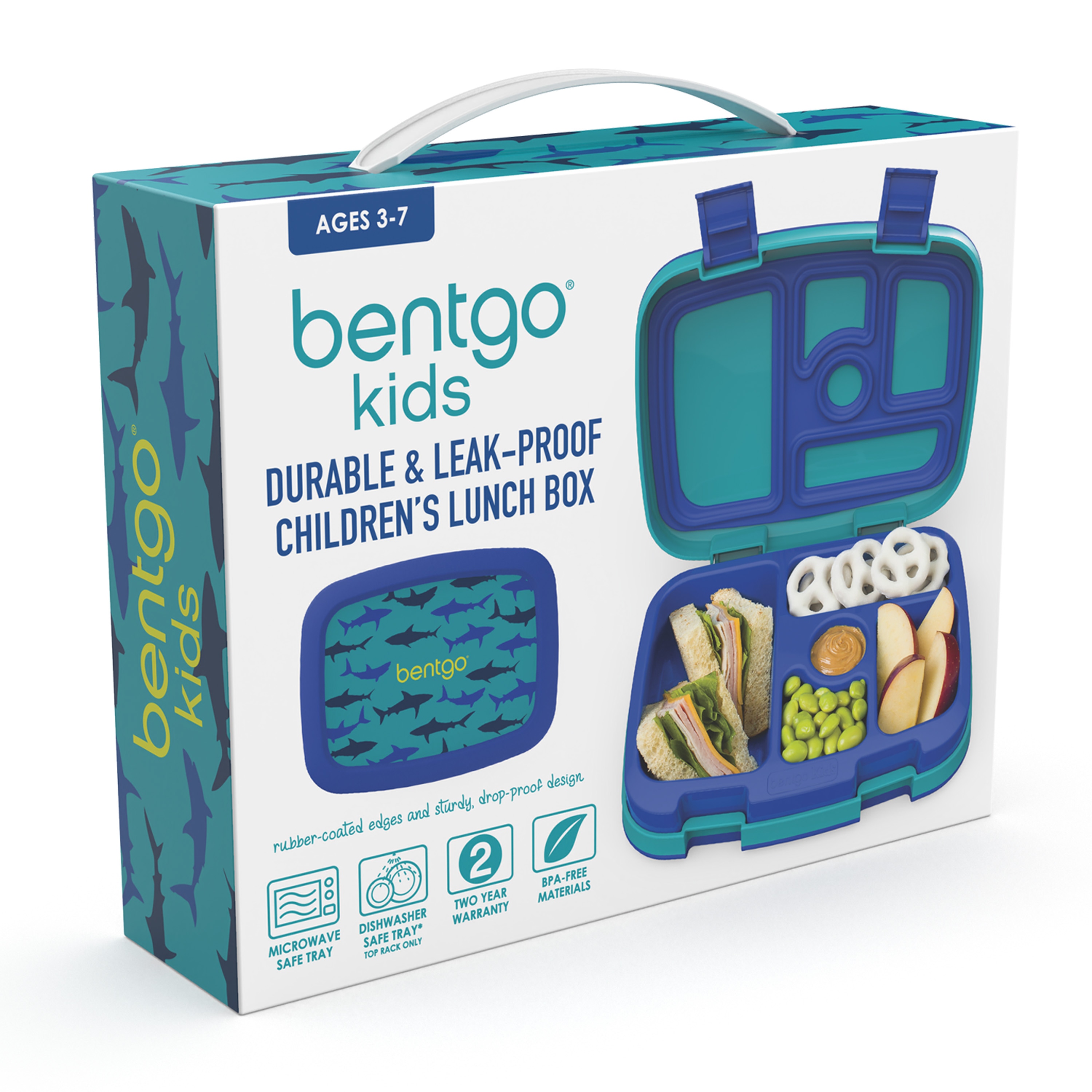 Bentgo Snack Plastic Bpa-free Reusable Food Storage Container with Lid ...