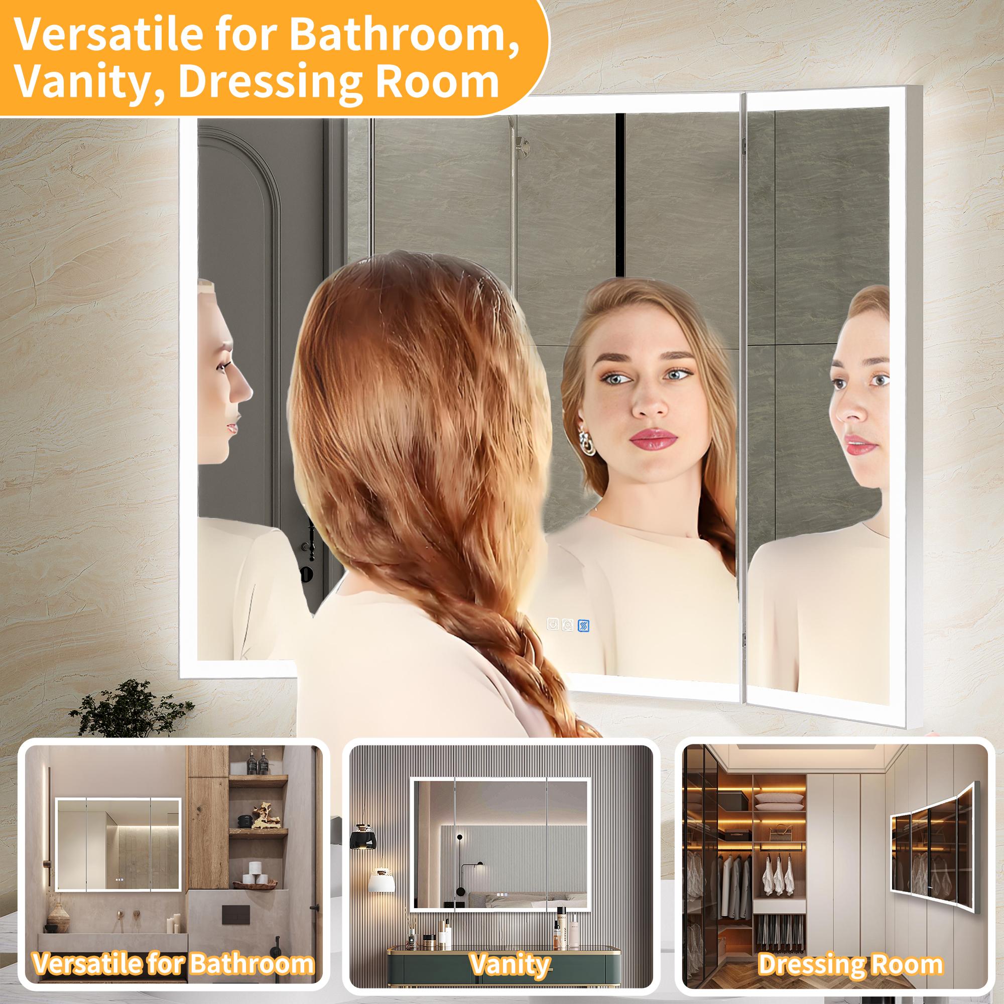 Bayfeve BFXB-9V4836-MIR Framed-Bath-Mirrors - View #16