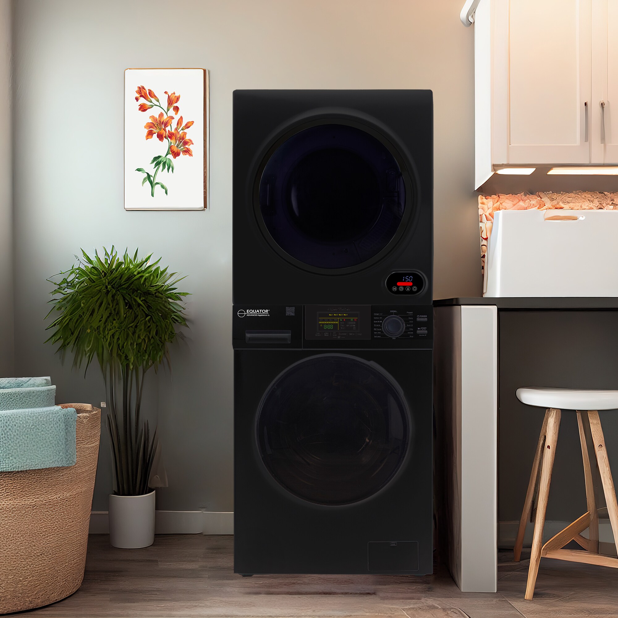 Equator Advanced Appliances EW 826 & ED 852 B Combo-Washer-And-Dryer - View #7