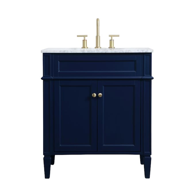 Elegant Decor First Impressions 30 In, Elegant Bathroom Vanity Sink Cabinet