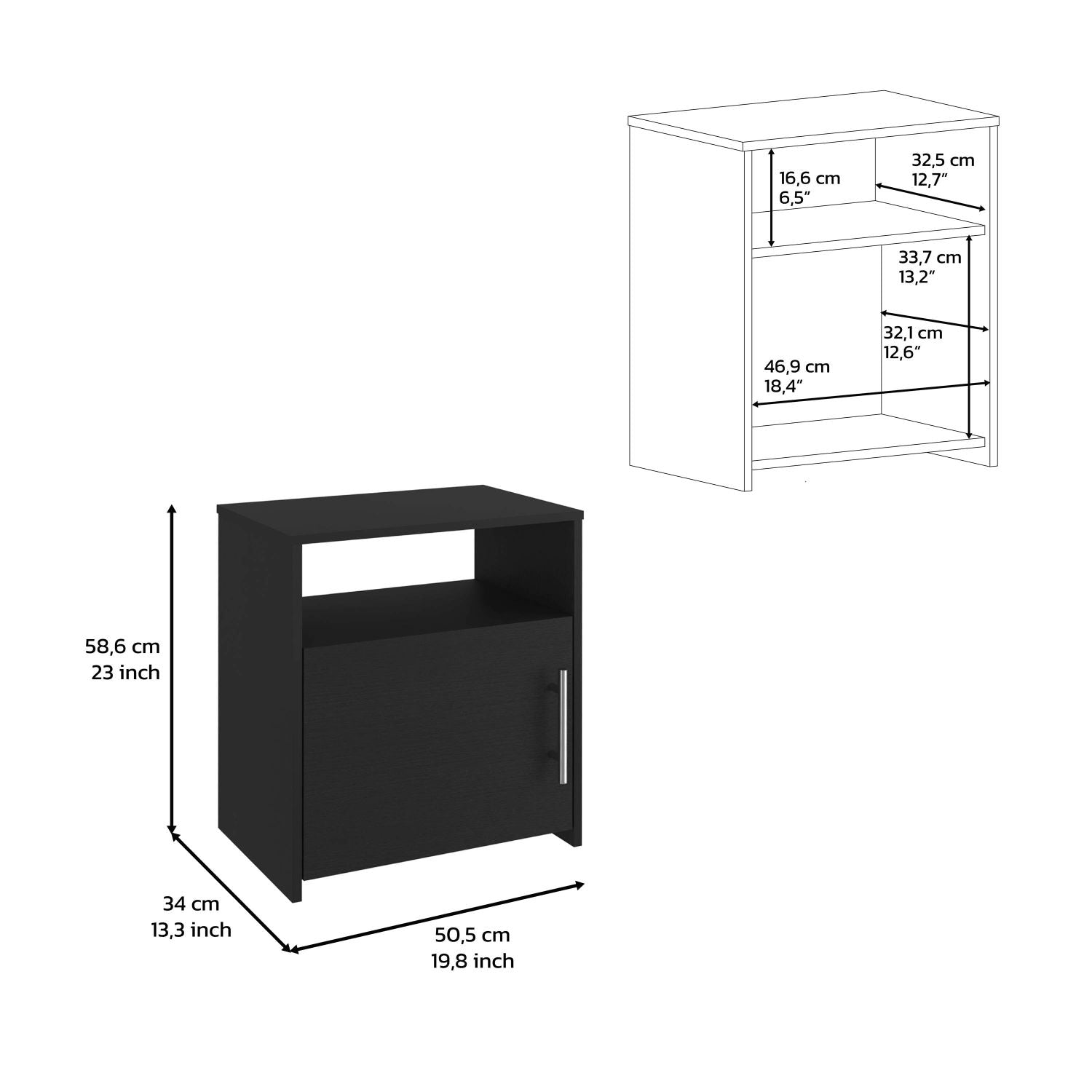 GLANZEND 6514SOI55 nightstands - View #4