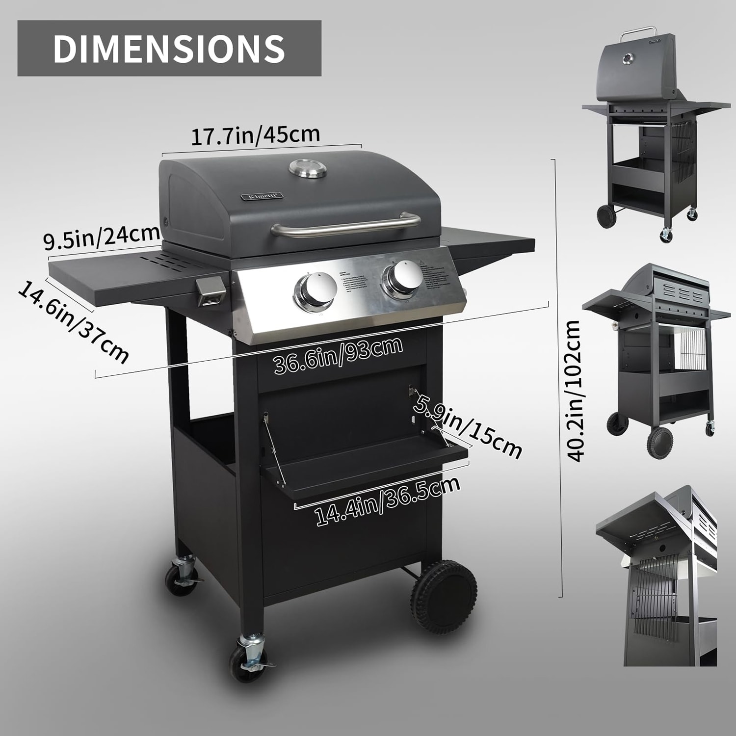 GZMR GZ-110402S Gas-Grill - View #2