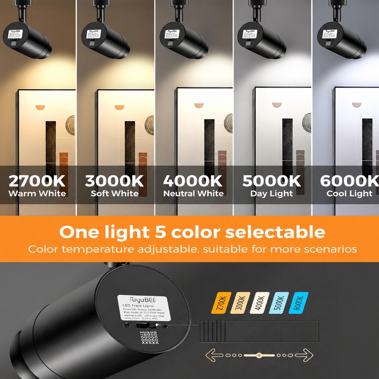 AOIZGMY LAZ0821Z234 Track-Lighting-Heads - View #3