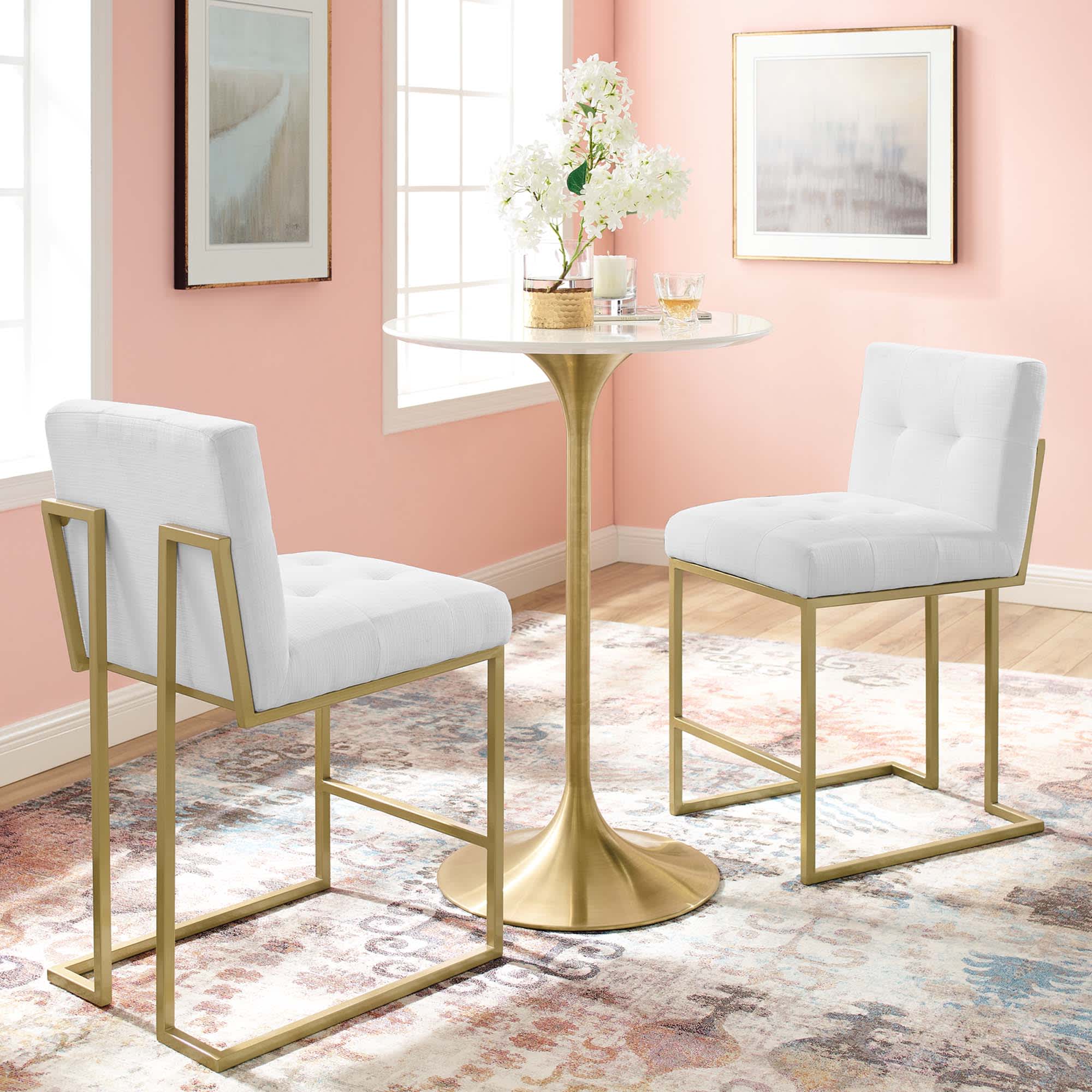 Modway EEI-5571-GLD-WHI stools - View #2