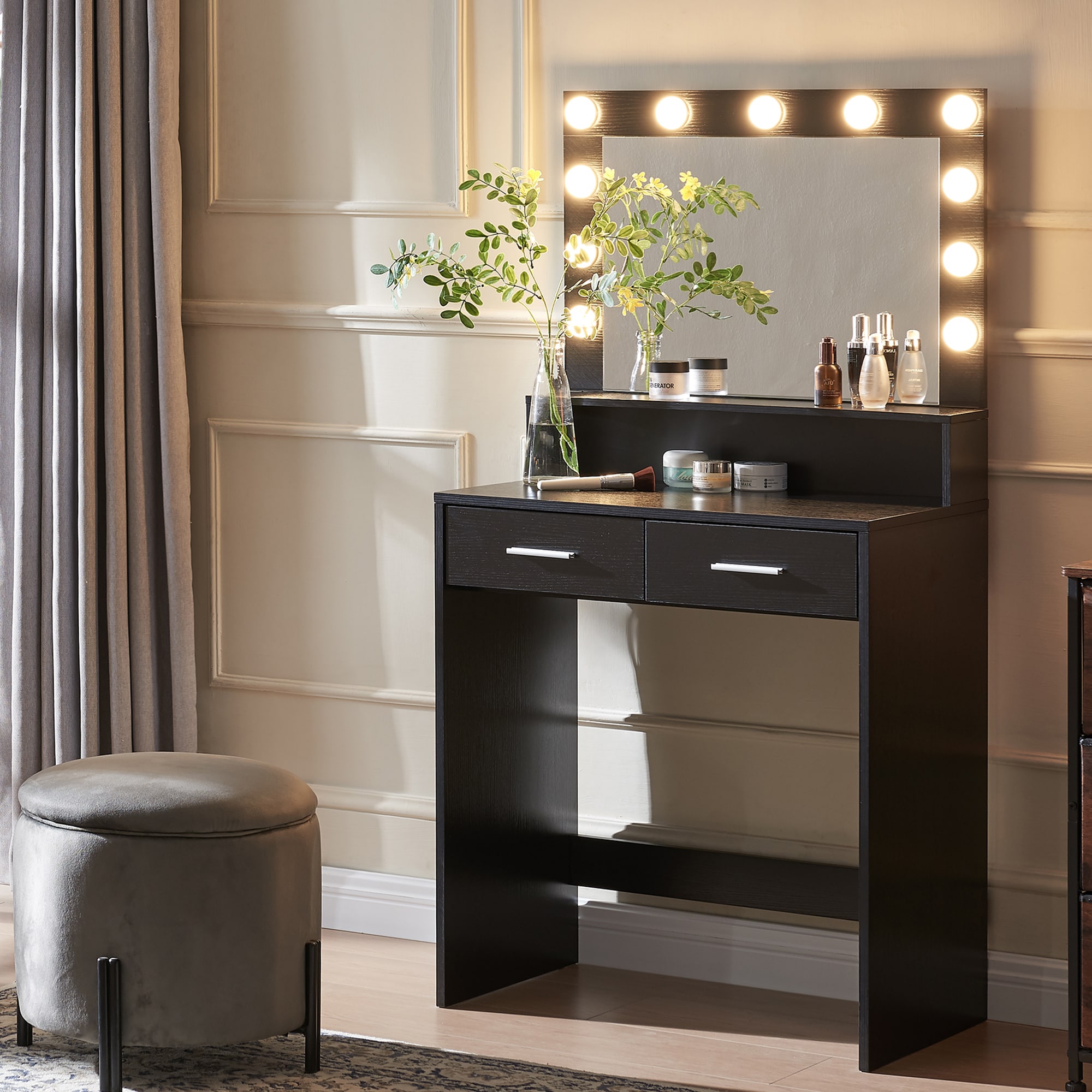 SINOFURN SYD250011WT Bedroom-Vanities - View #4