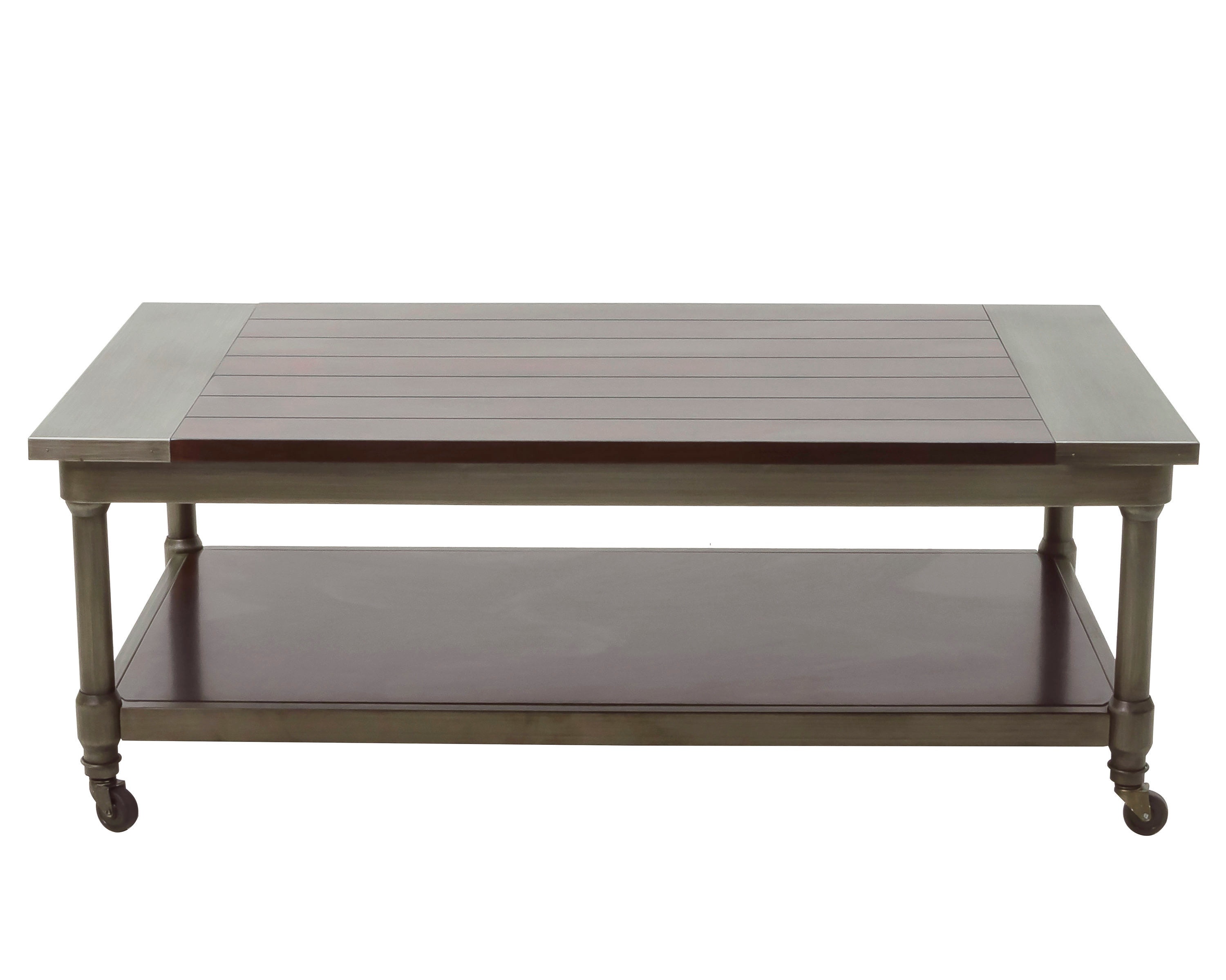 CASAINC CYF-W48720748 Brown Wood Modern Coffee Table with Storage