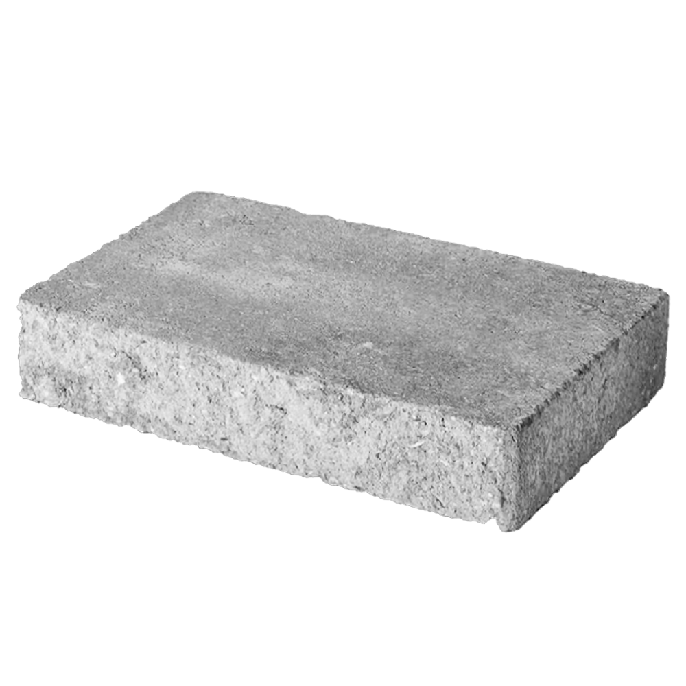 Pavestone 4-in H x 18-in L x 13.5-in D Grey Concrete Retaining wall cap #83100