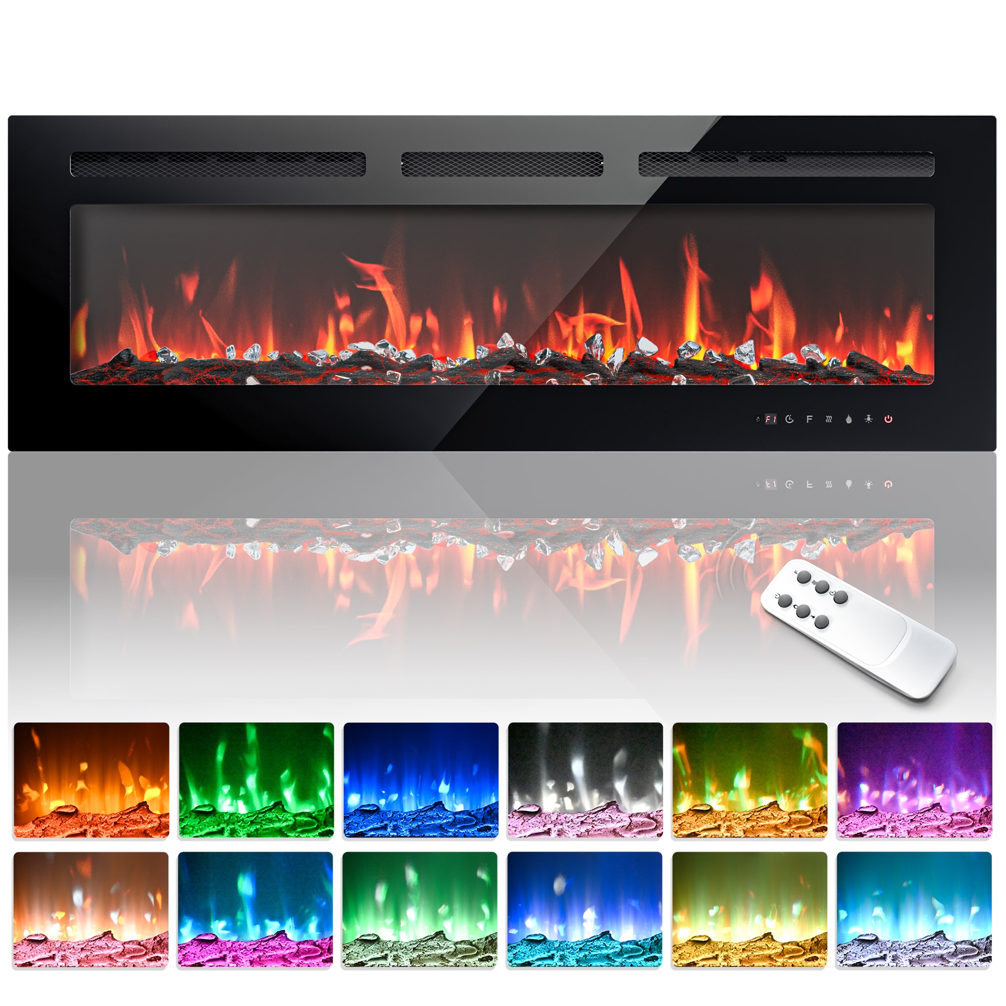SIMZLIFE EFL-50-S-LWS Electric-Fireplaces - View #2