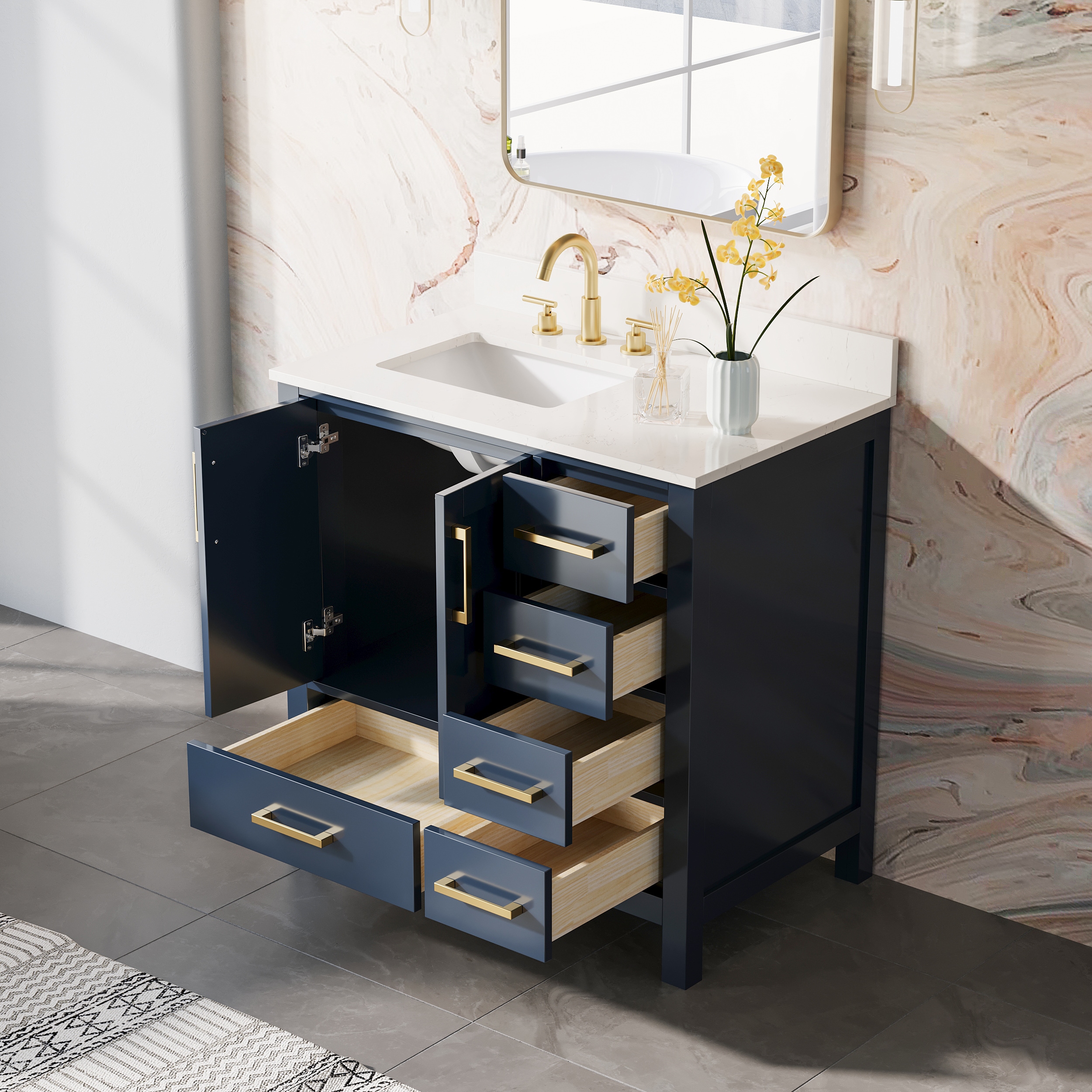 Forclover AW65-37 Bath-Vanity-Combo - View #6