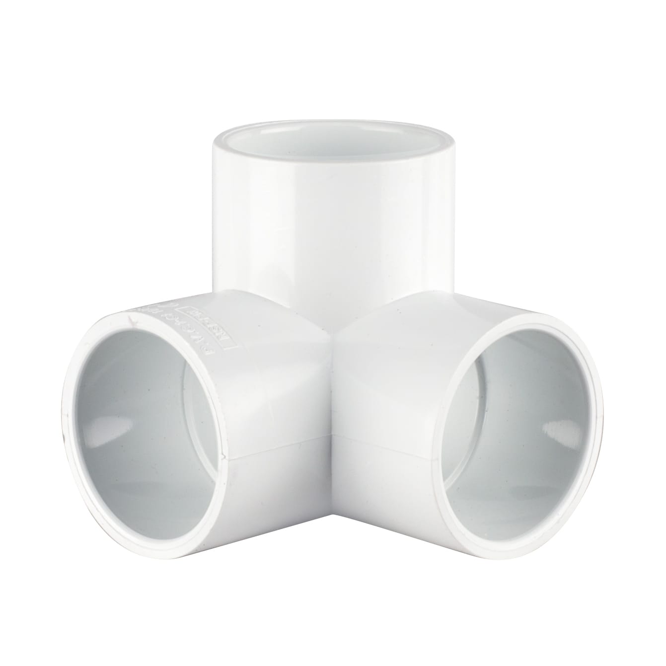 Circo Innovations 34-U 1-1/4-in PVC 3-Way 90 Degree Side Outlet Elbow
