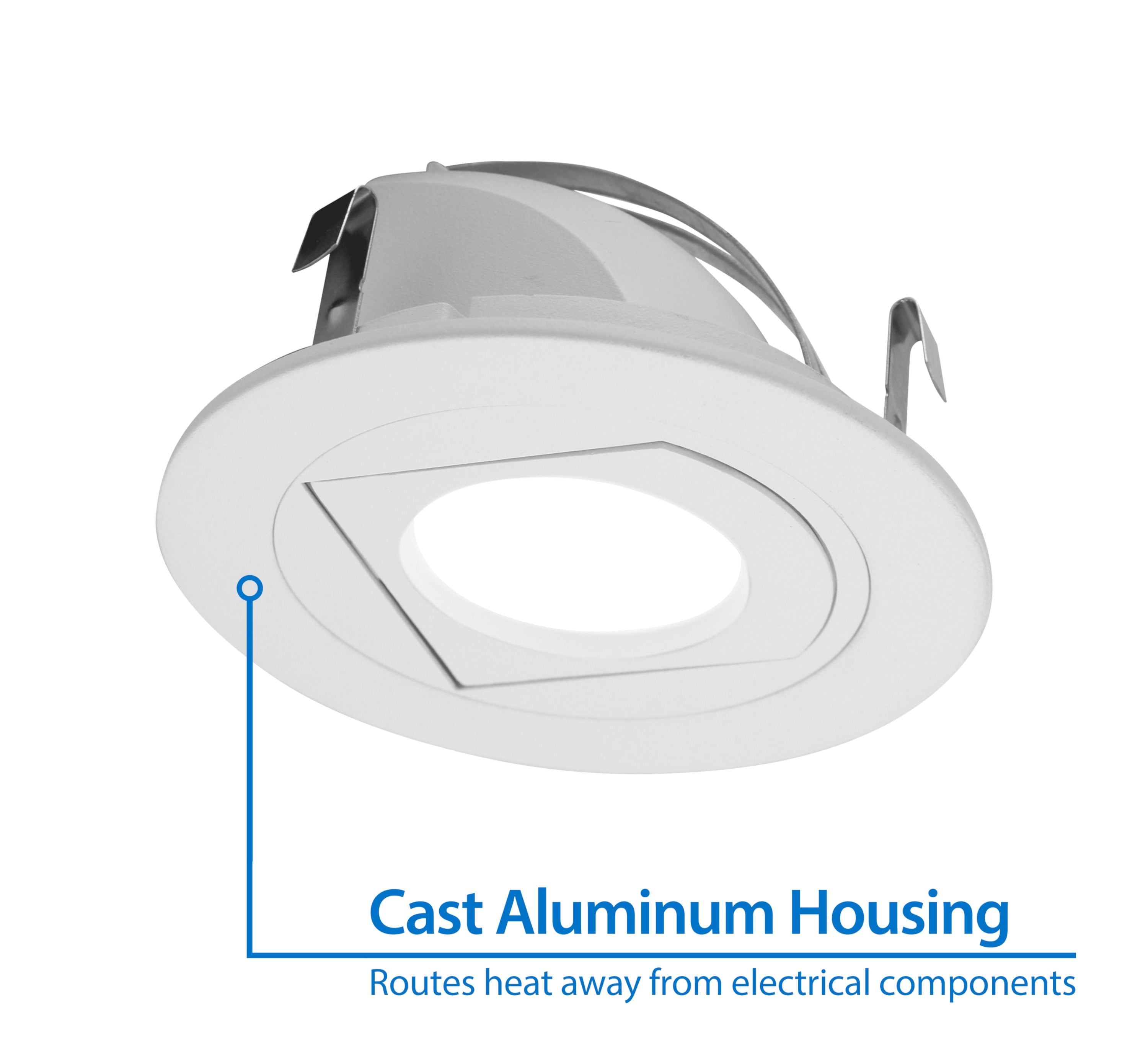 Nicor Lighting DLR4-R-10-120-3K-WH Led-Retrofit-Downlight - View #3